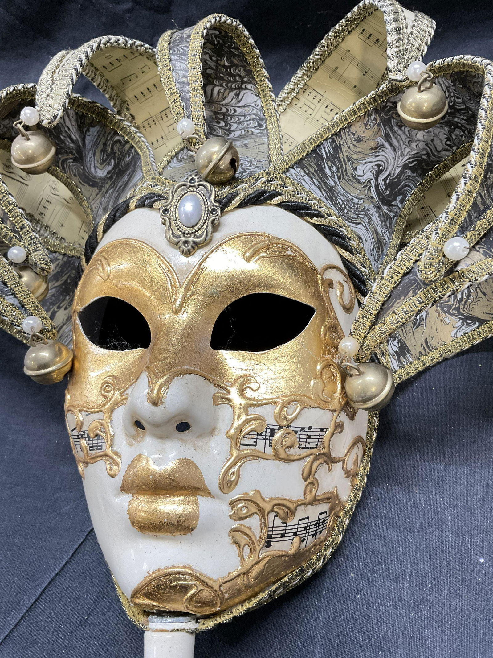 Venetian Masquerade Hand Painted Mask, Italy (1 of 6)