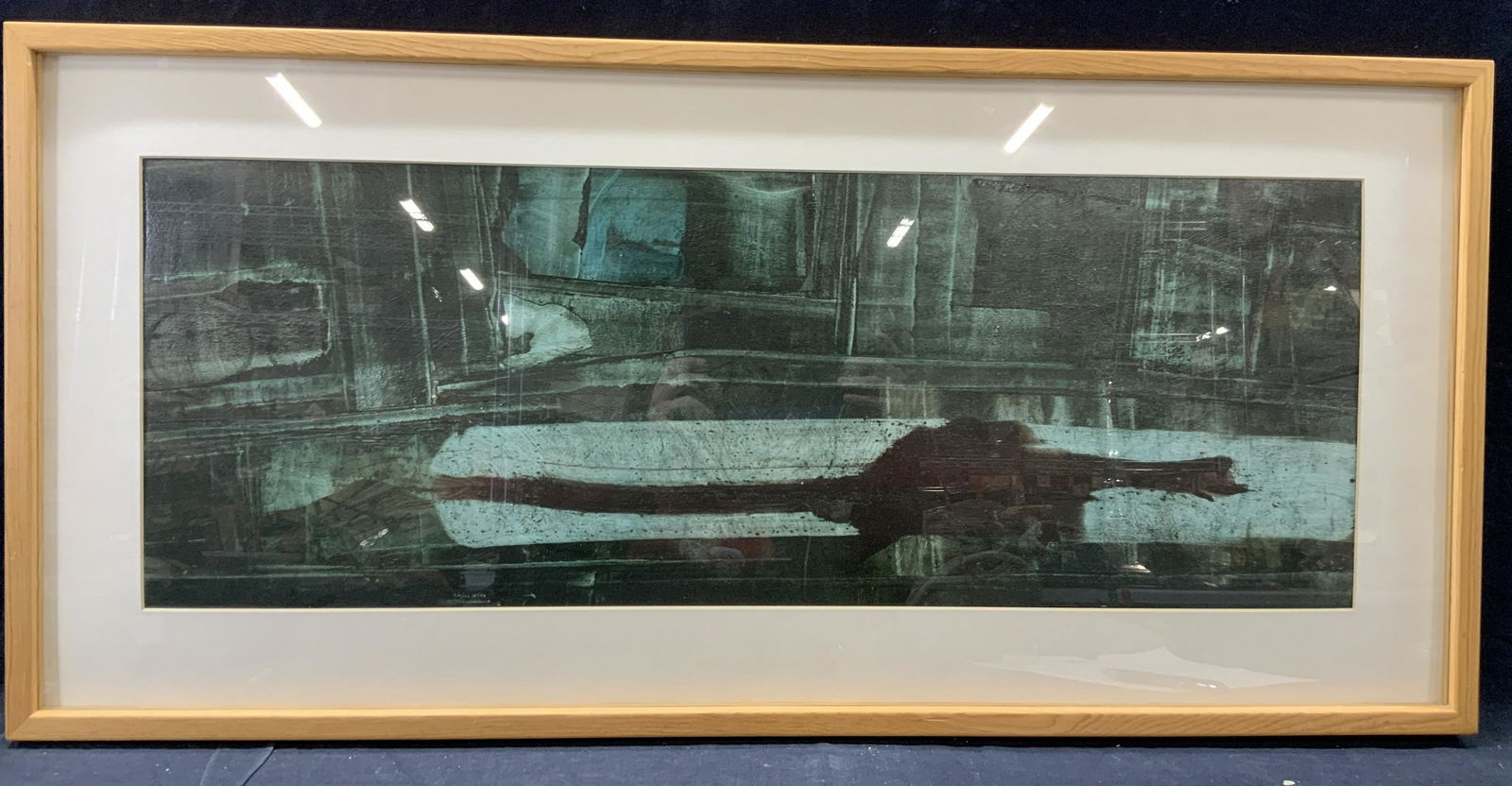 Signed J.Elgin Oil on Paper (1 of 10)