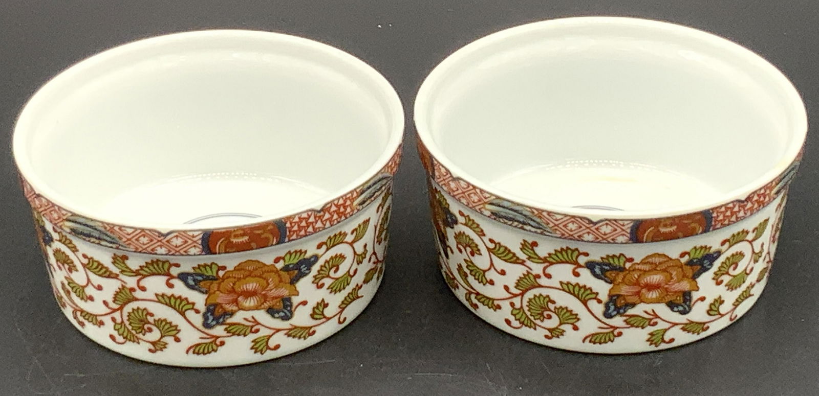 GEORGE BRIARD Peony Ceramic Pair of Bowls (1 of 4)