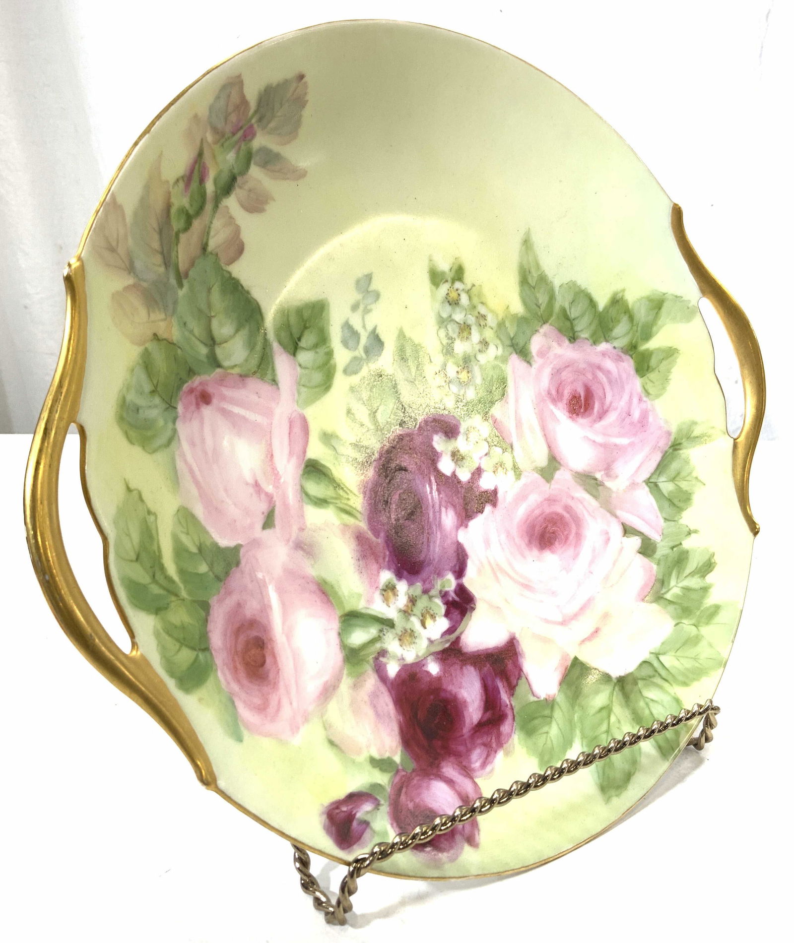 LIMOGES FRANCE Porcelain Plate (1 of 10)