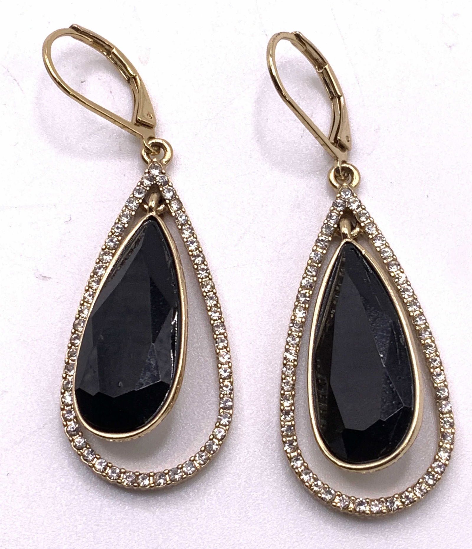 Vintage Crystal Dangle Earrings (1 of 4)