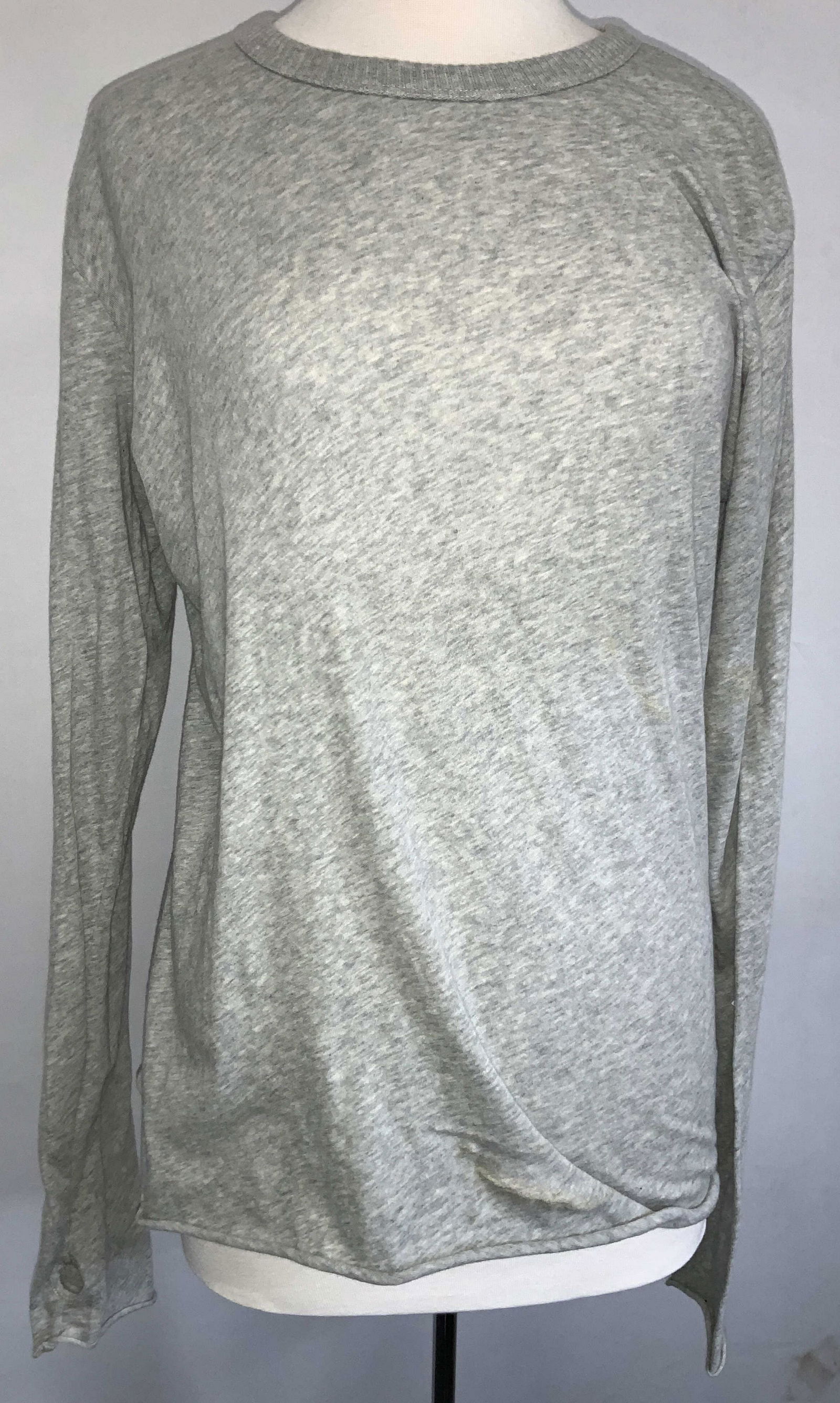 ENZA COSTA Designer Crew Neck Long-sleeve Shirt (1 of 6)