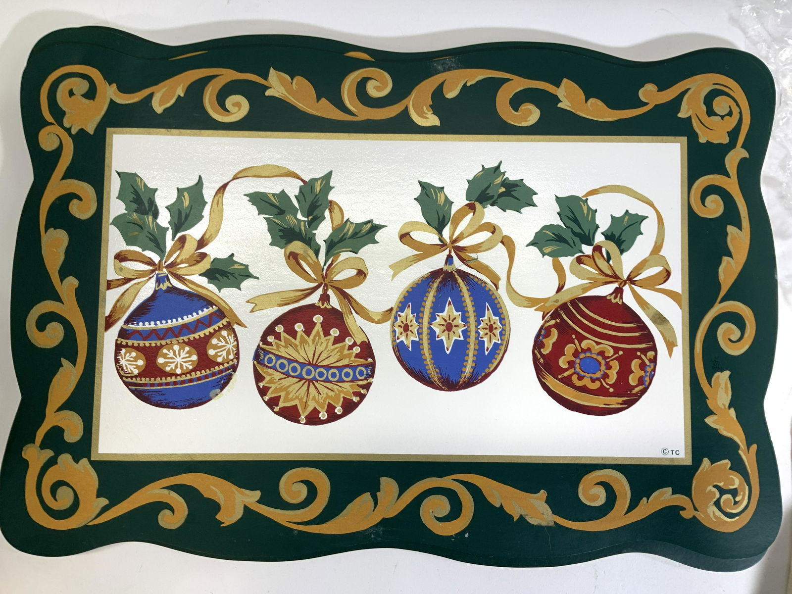 Set 8 Christmas Hand Towels, Placemats 8 (1 of 7)