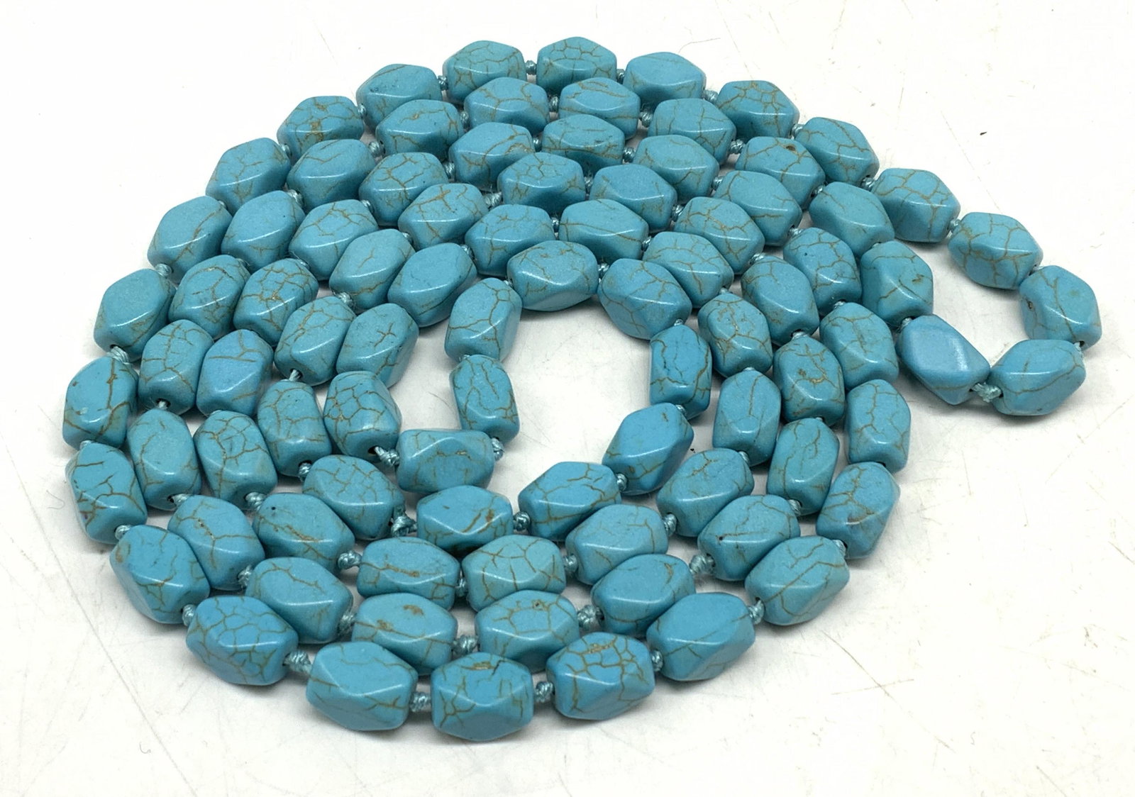 Turquoise Style Beaded Necklace, Jewelry (1 of 6)