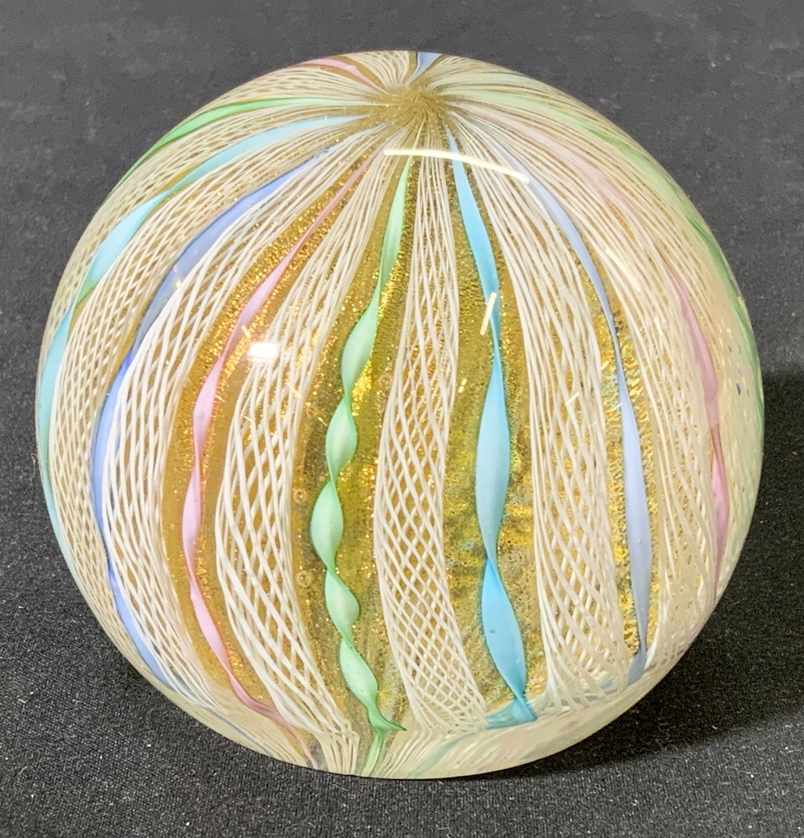 MURANO Style Art Glass Paperweight (1 of 4)
