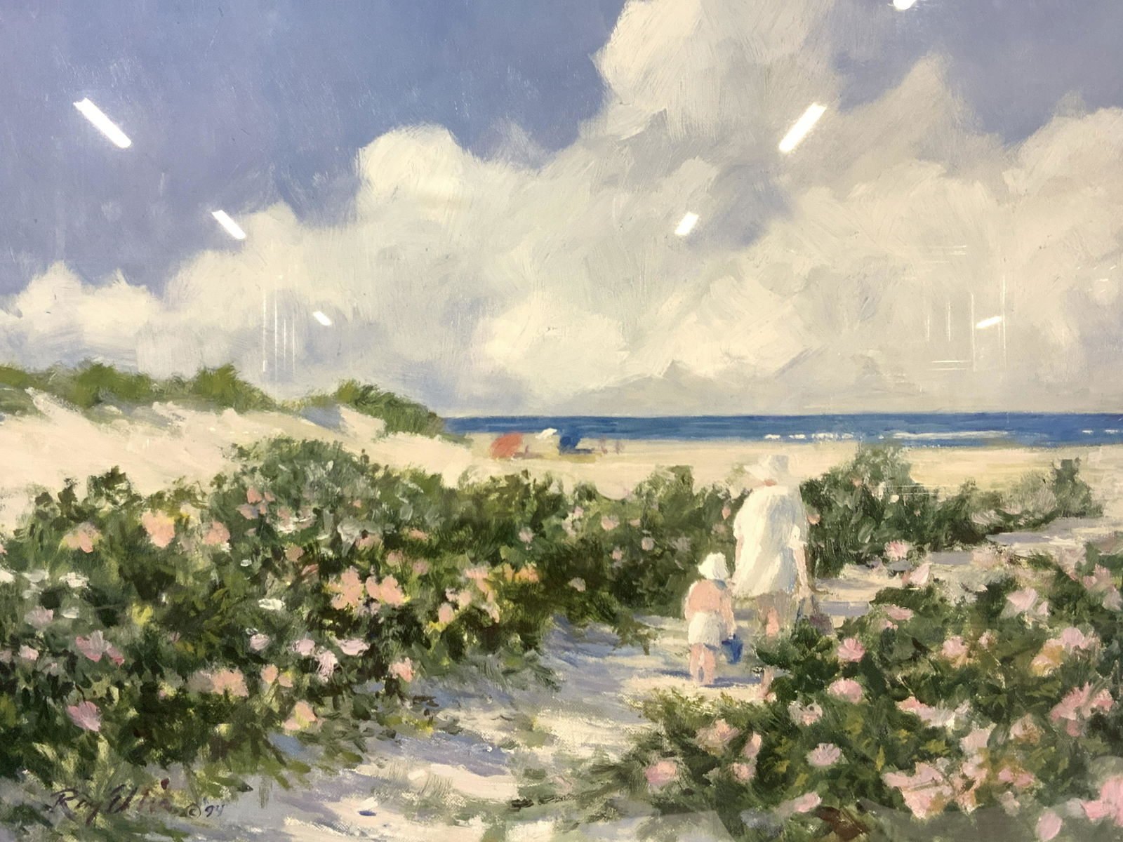 RAY ELLIS SIGNED Impressionist Landscape Litho (1 of 11)