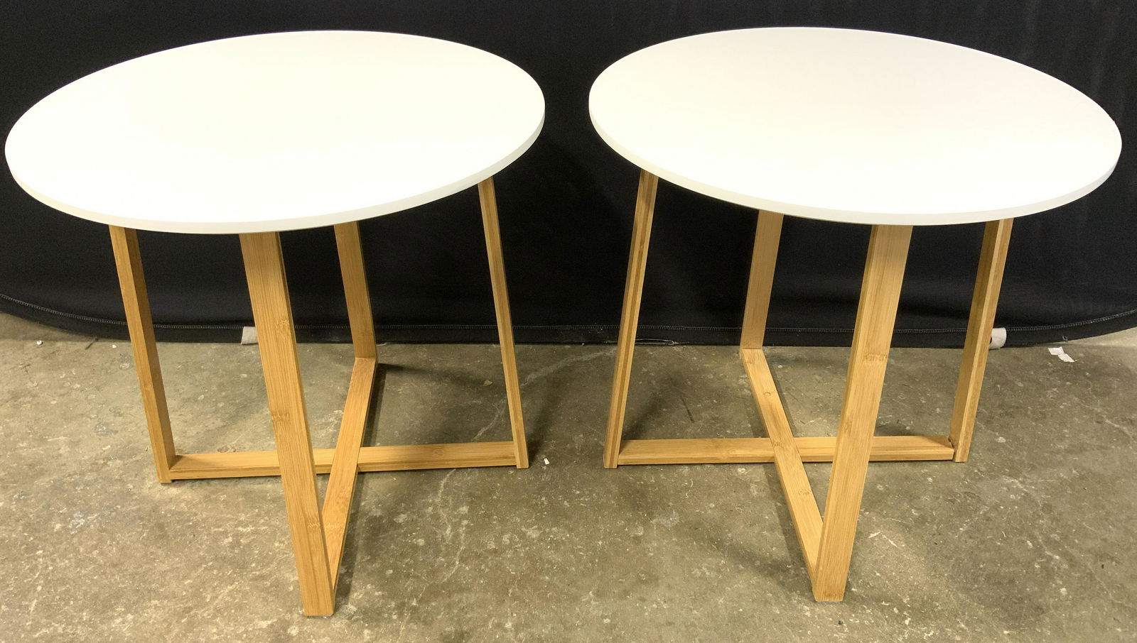 Pair Mid Century Modern Side Tables (1 of 9)