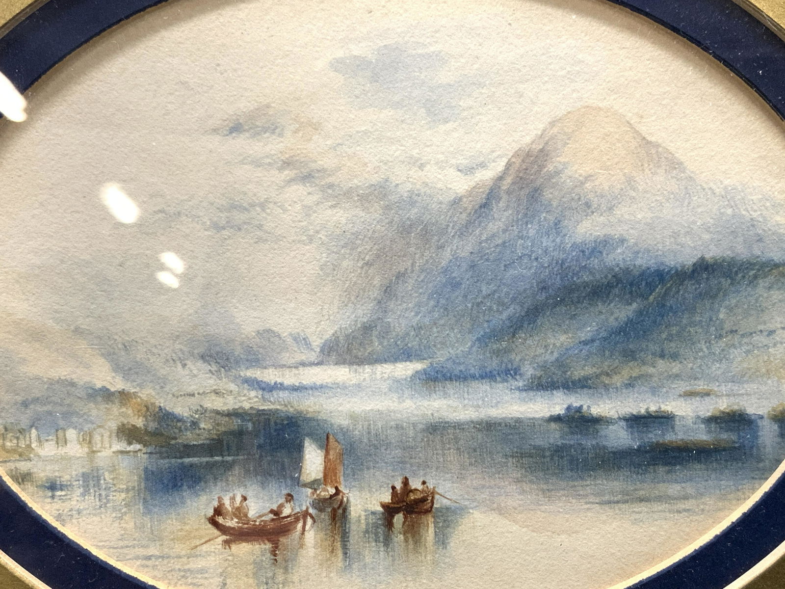 ATTR WILLIAM WARD Watercolor Landscape (1 of 10)
