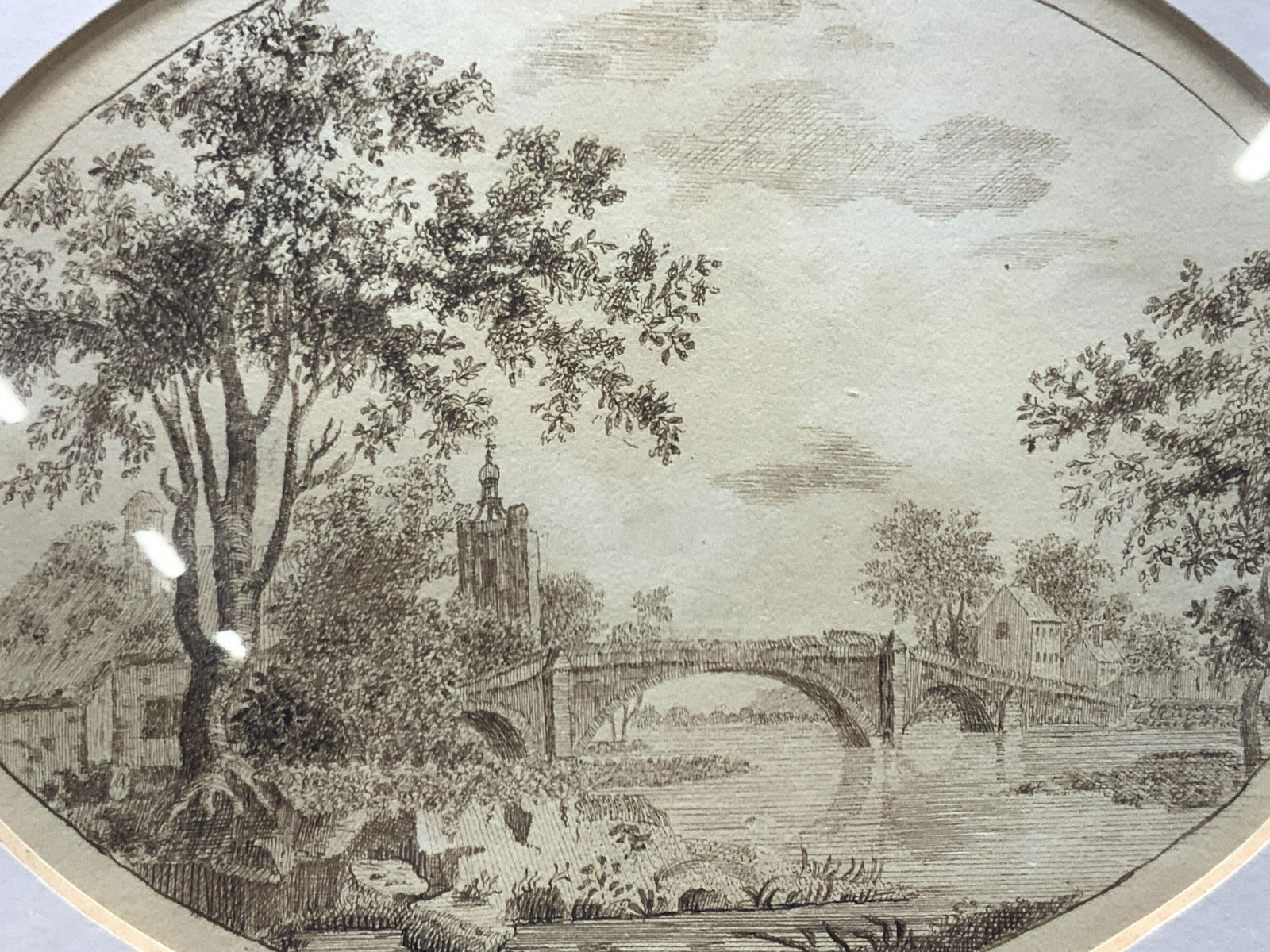 ATTR Signed B.Clarke Pen & Ink Drawing (1 of 9)