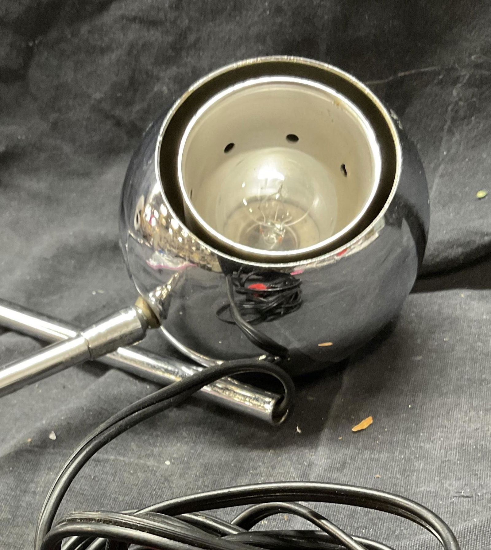 ROBERT SONNEMAN Chrome Arc Wall Lamp MCM (1 of 7)