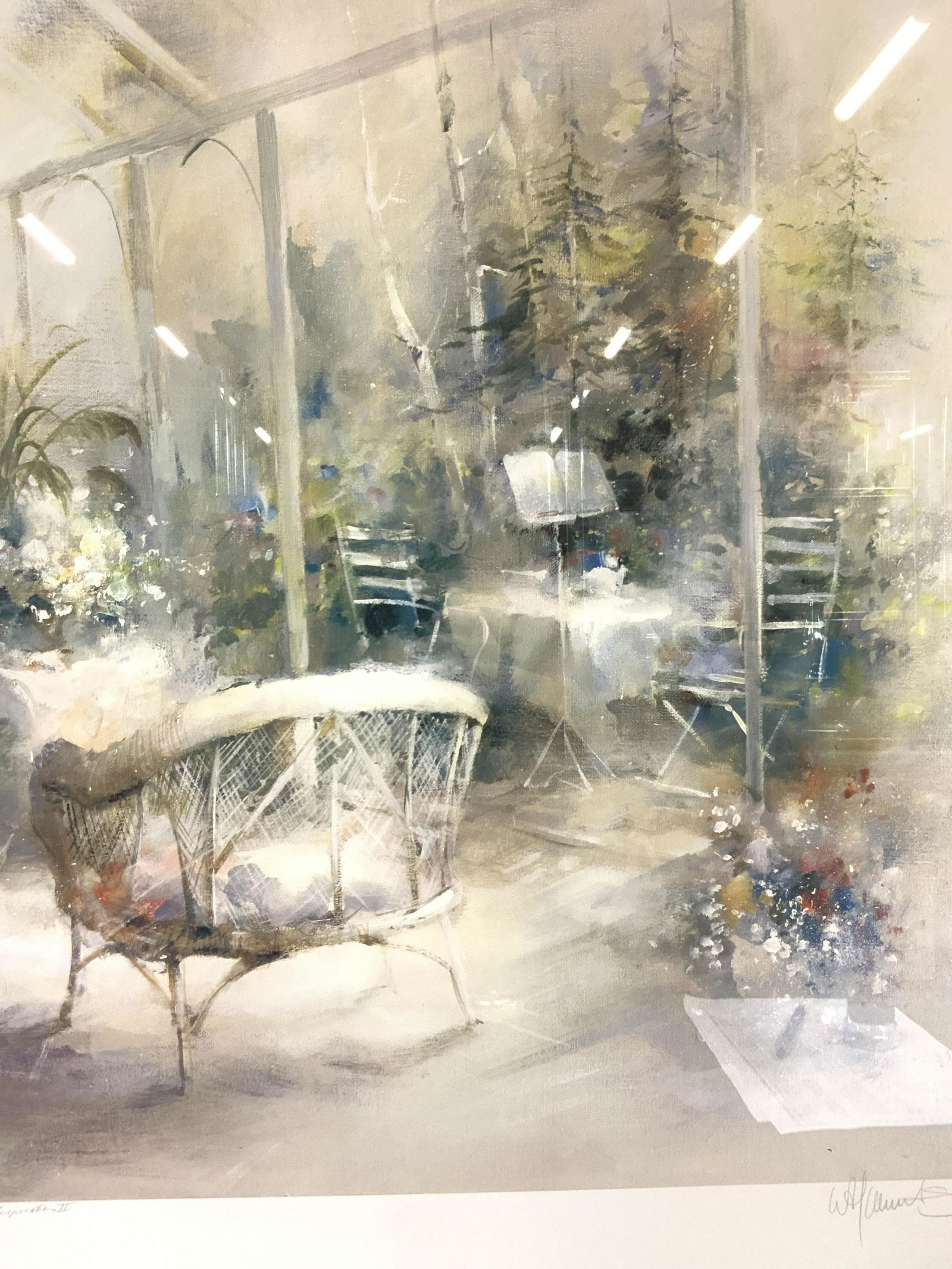 WILLIAM HAENRAETES Signed Lithograph (1 of 12)