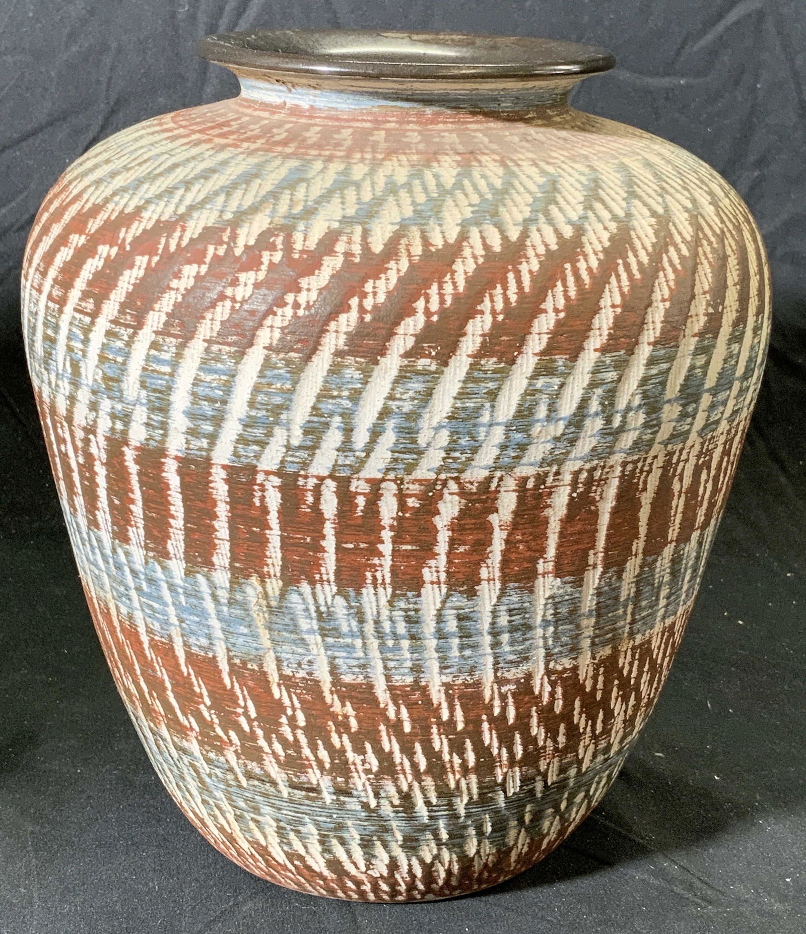 Vintage HANDARBEIT Pottery Vase, Germany (1 of 4)