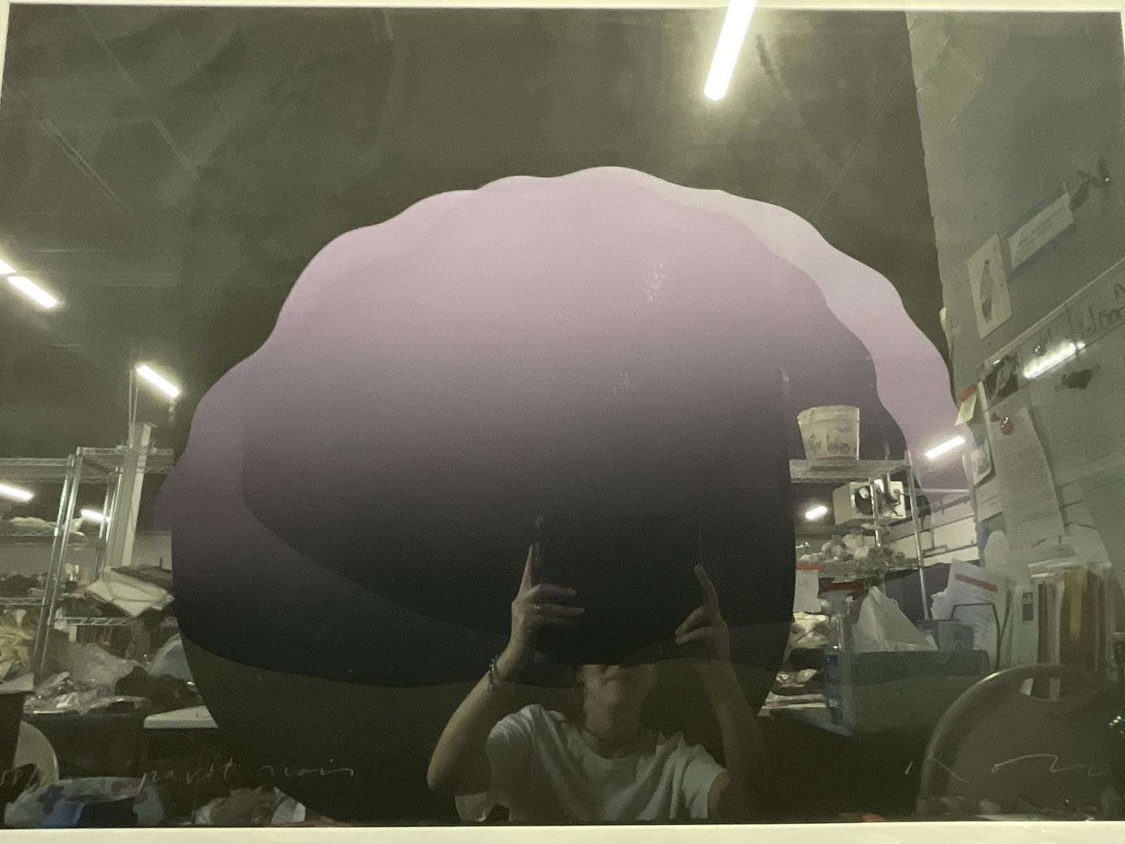 XL SGND Kozo Inoue, Framed Pavot Noir, Silkscreen (1 of 12)