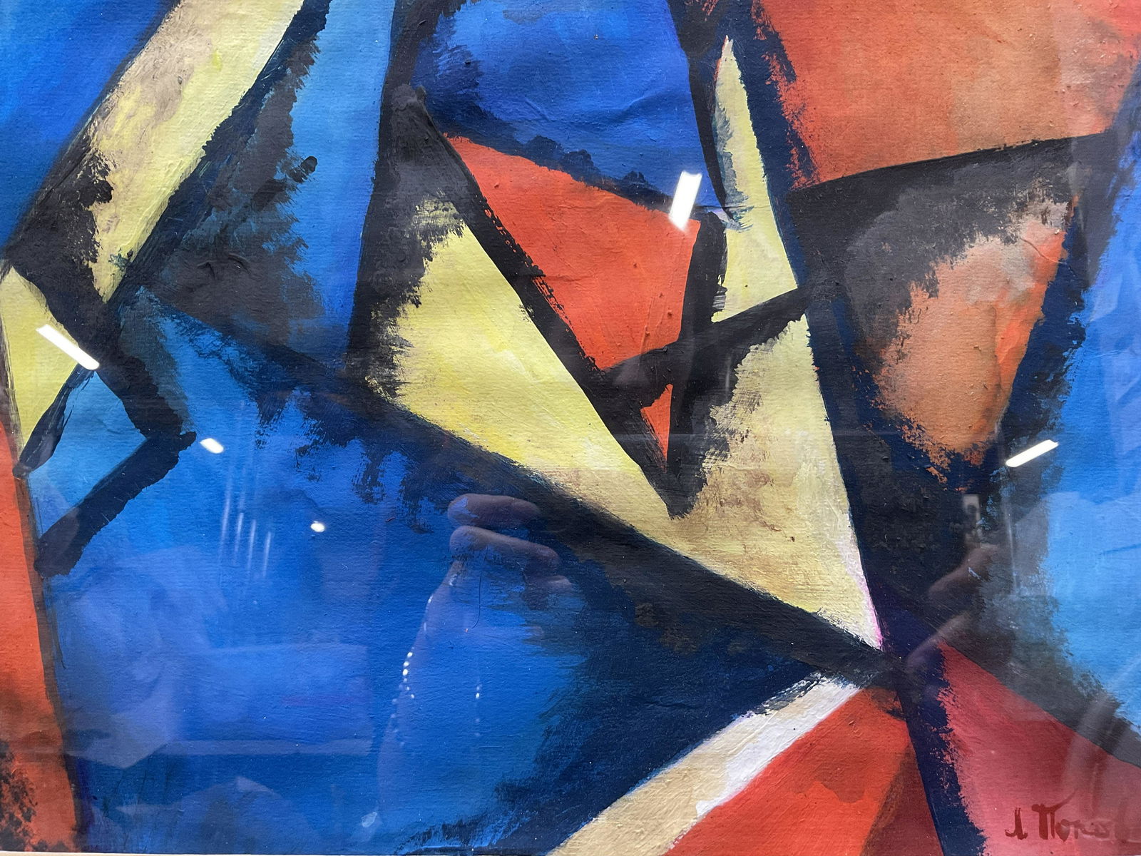 ATTR L. Popova Abstract Gouache (1 of 7)