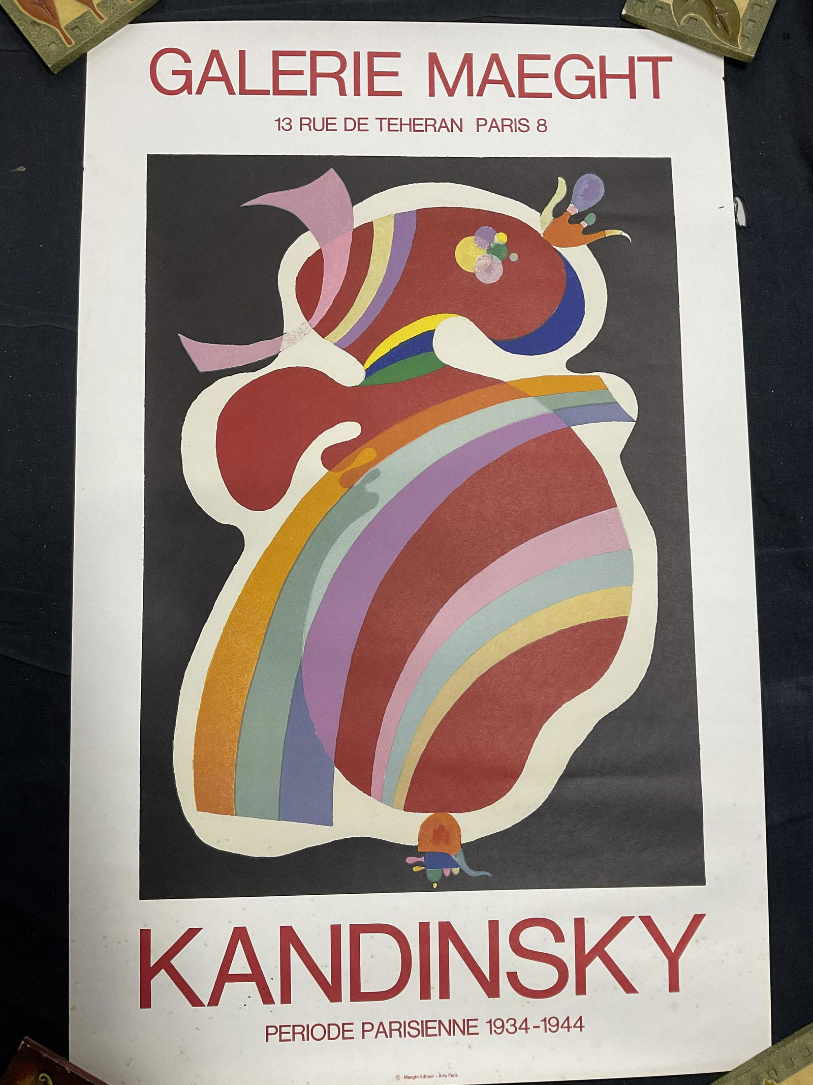 Kandinsky Lithograph, Galerie Maeght, Paris (1 of 6)