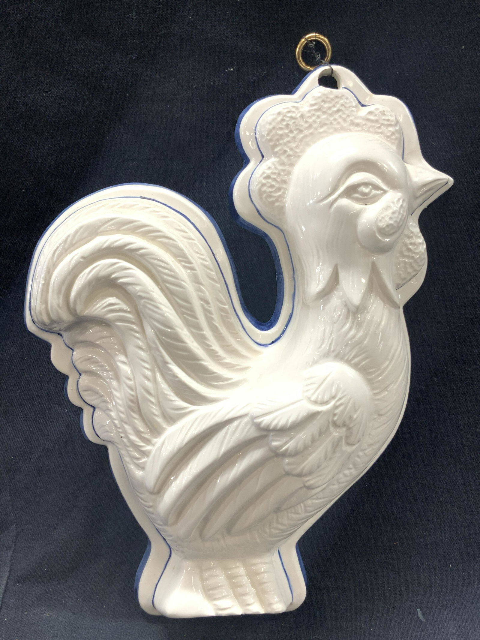 Vintage Ceramic Rooster Wall Hanging Mold (1 of 7)