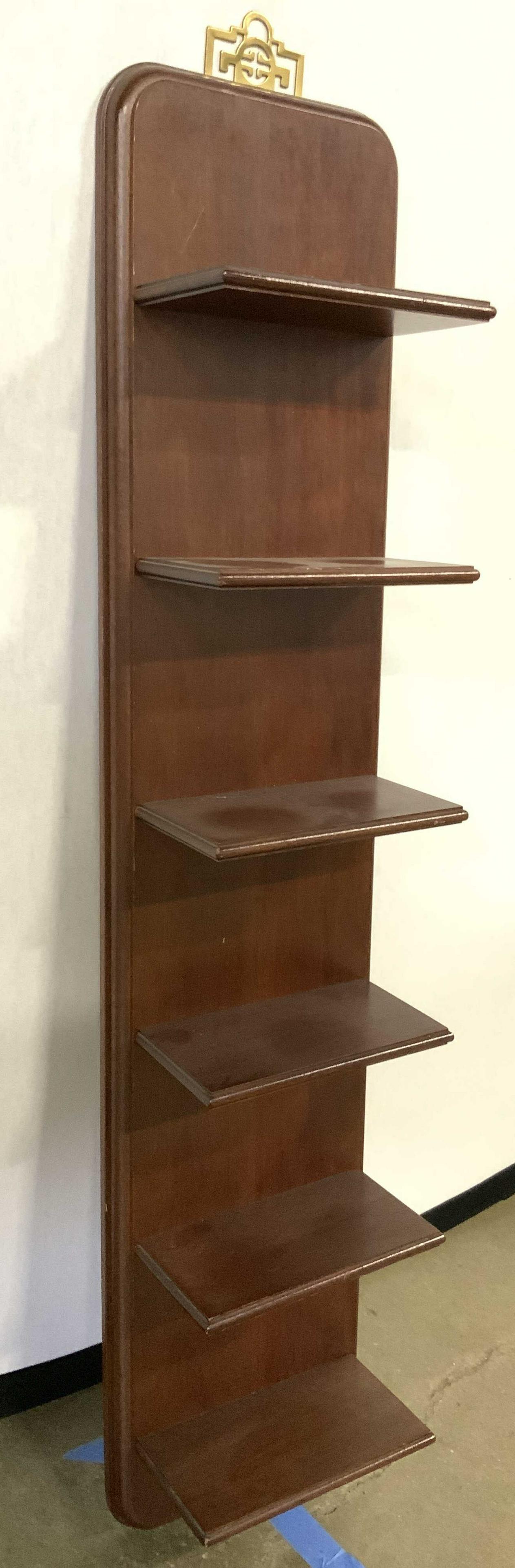 Vintage Wooden Wall Display Shelf (1 of 7)