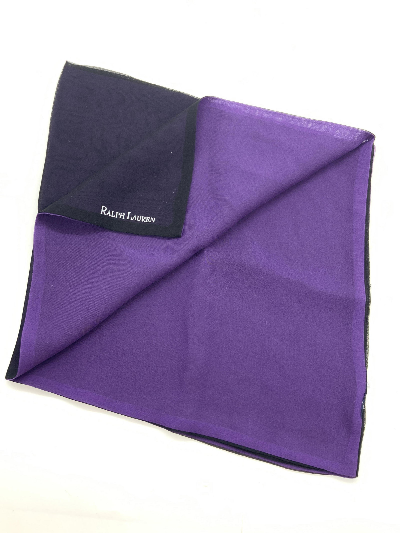 Ralph Lauren Double Sided Silk Scarf (1 of 5)