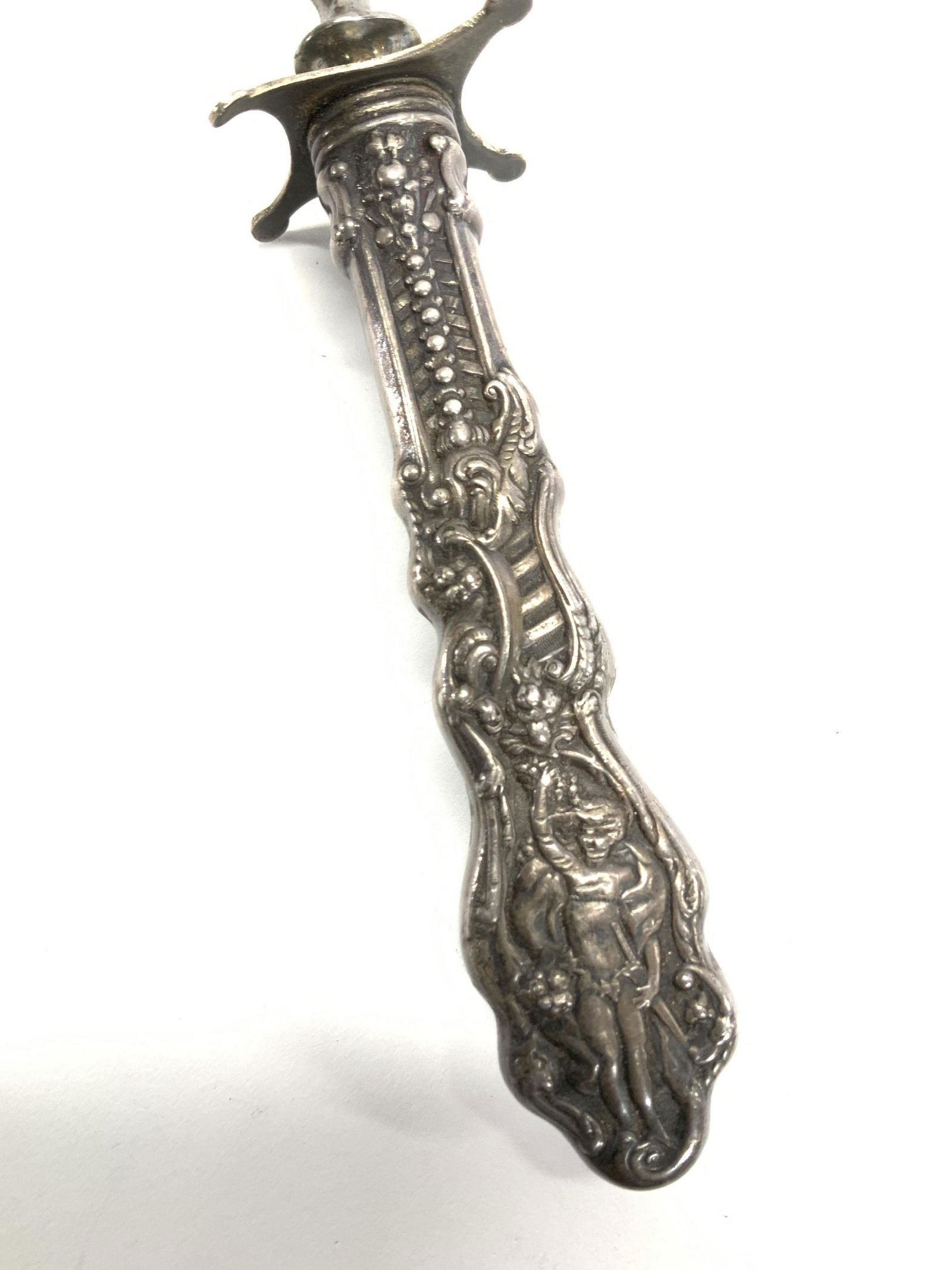 Sterling Silver Victorian Knife Sharpener (1 of 5)