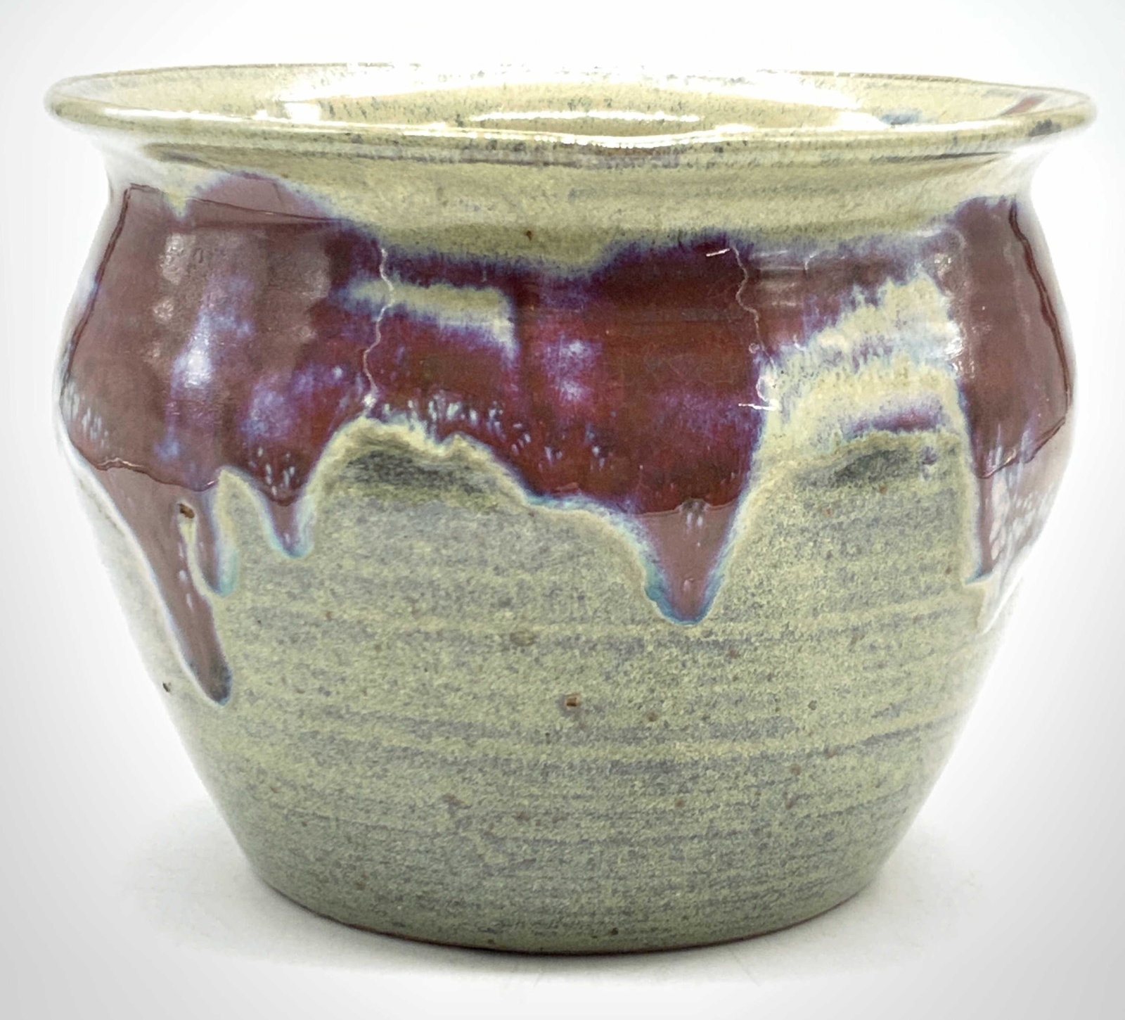 Vintage Artisan Signed Crafted Ceramic Vessel (1 of 8)