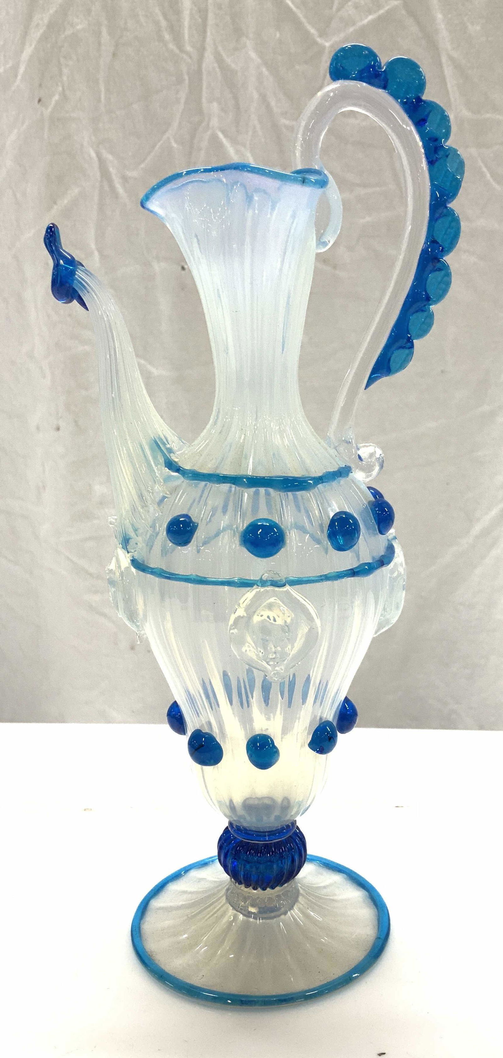 Hand Formed Opaline Glass Turkish Style Tea Pot (1 of 6)
