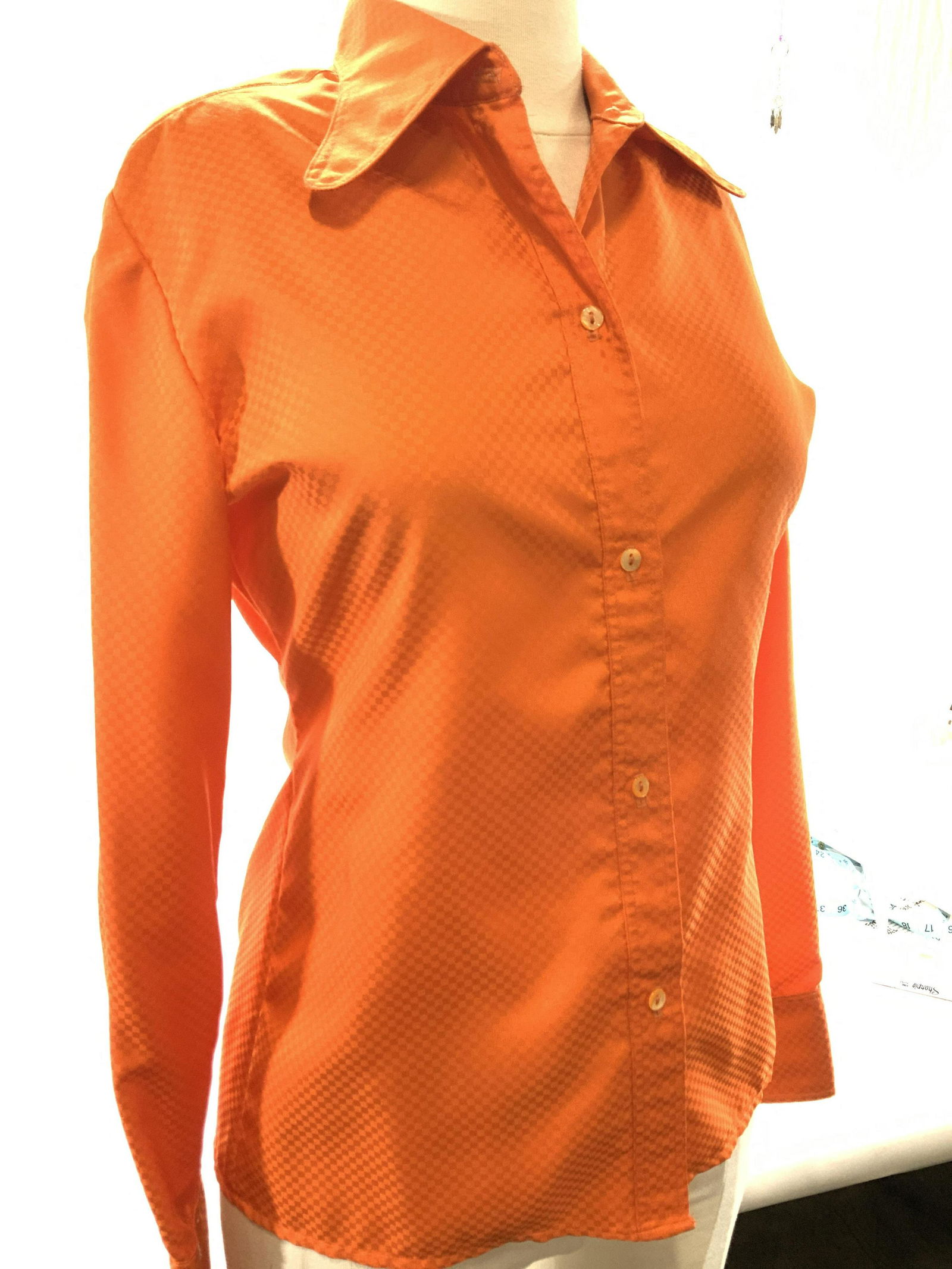 Max Aviland Monochrome Check Pattern Blouse (1 of 4)