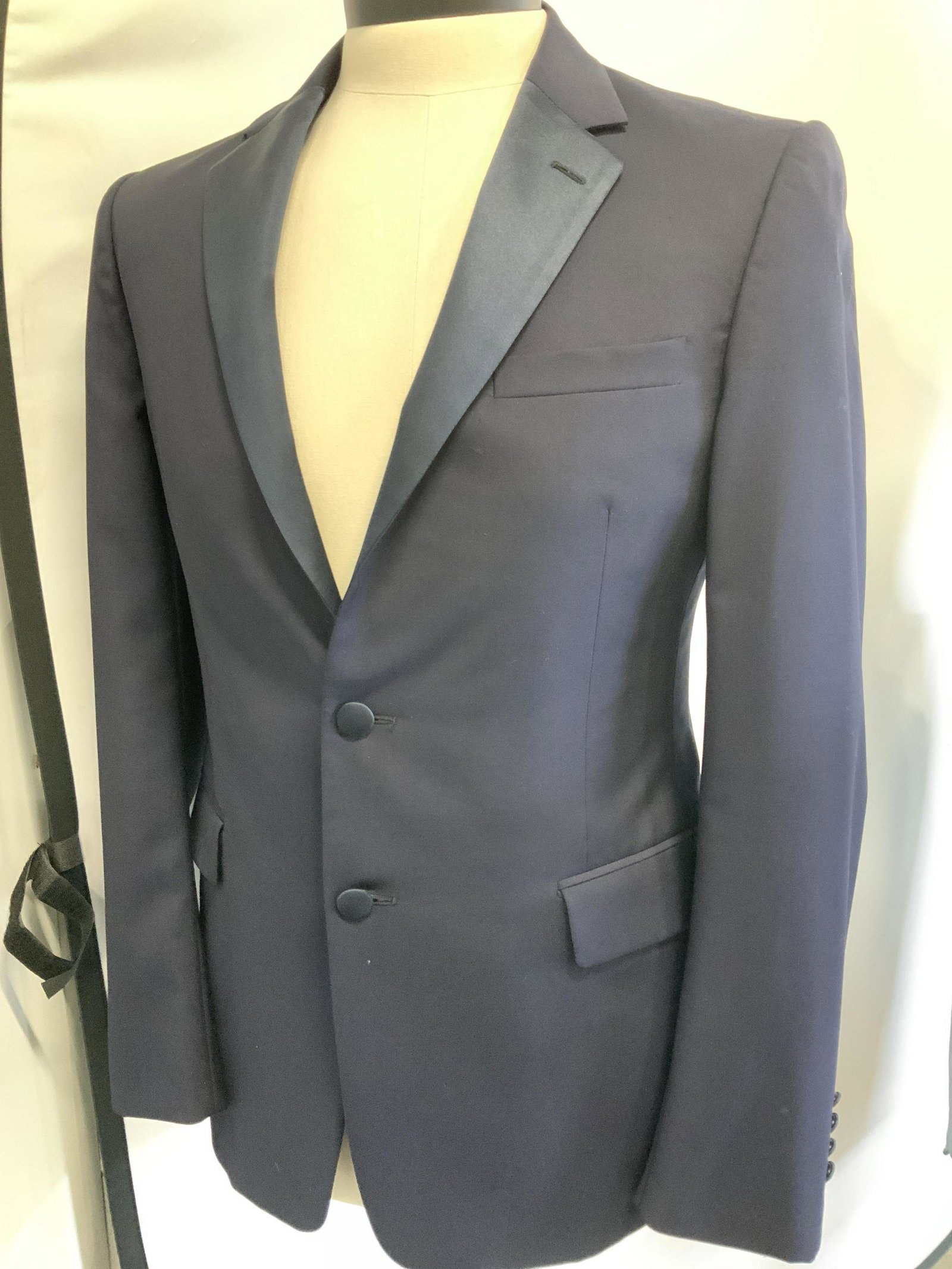 PRADA Mens Navy Wool Suit, 2 Italy (1 of 14)