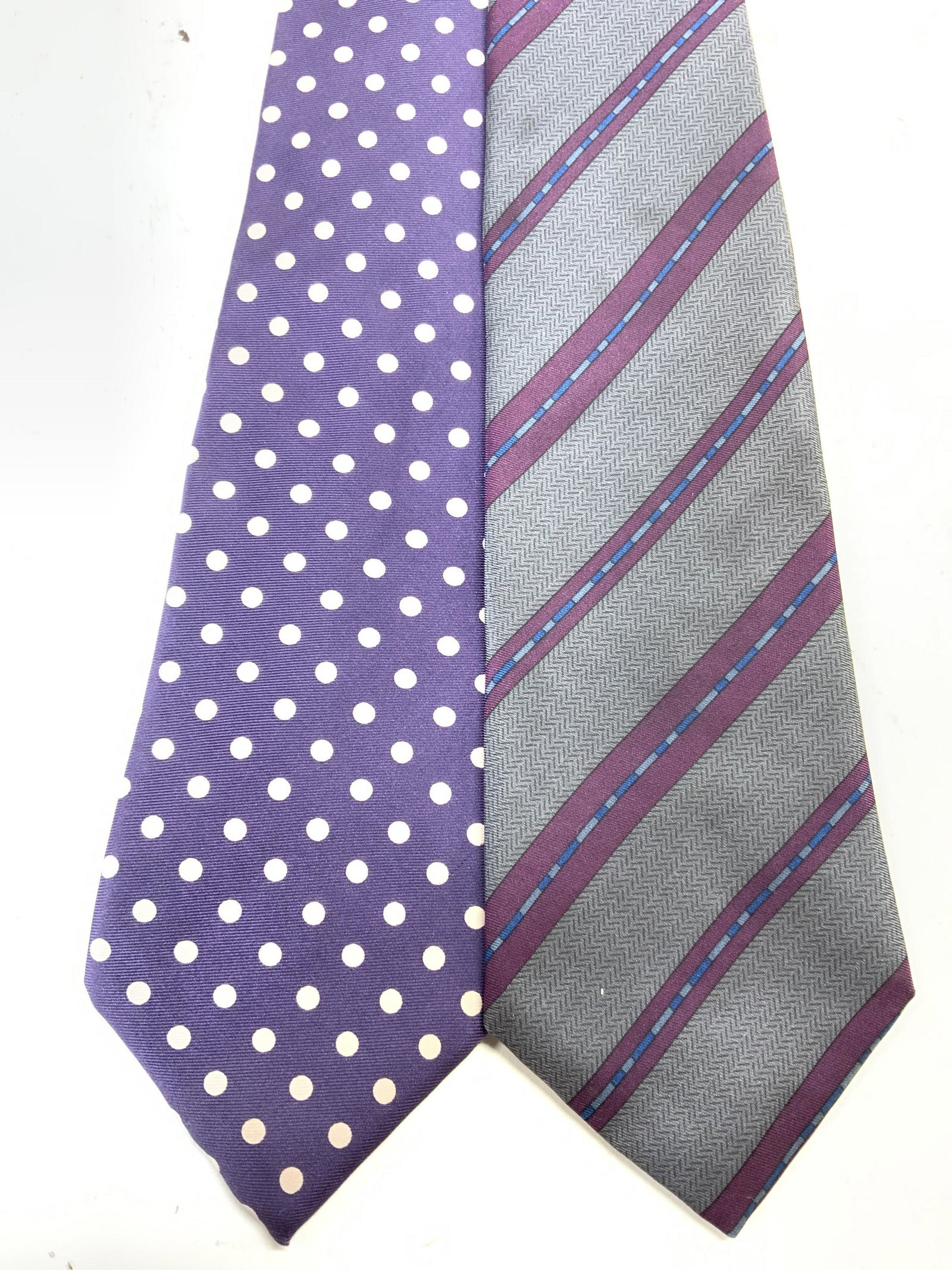 Lot 2 Assorted Neckties Silk Neckties (1 of 7)