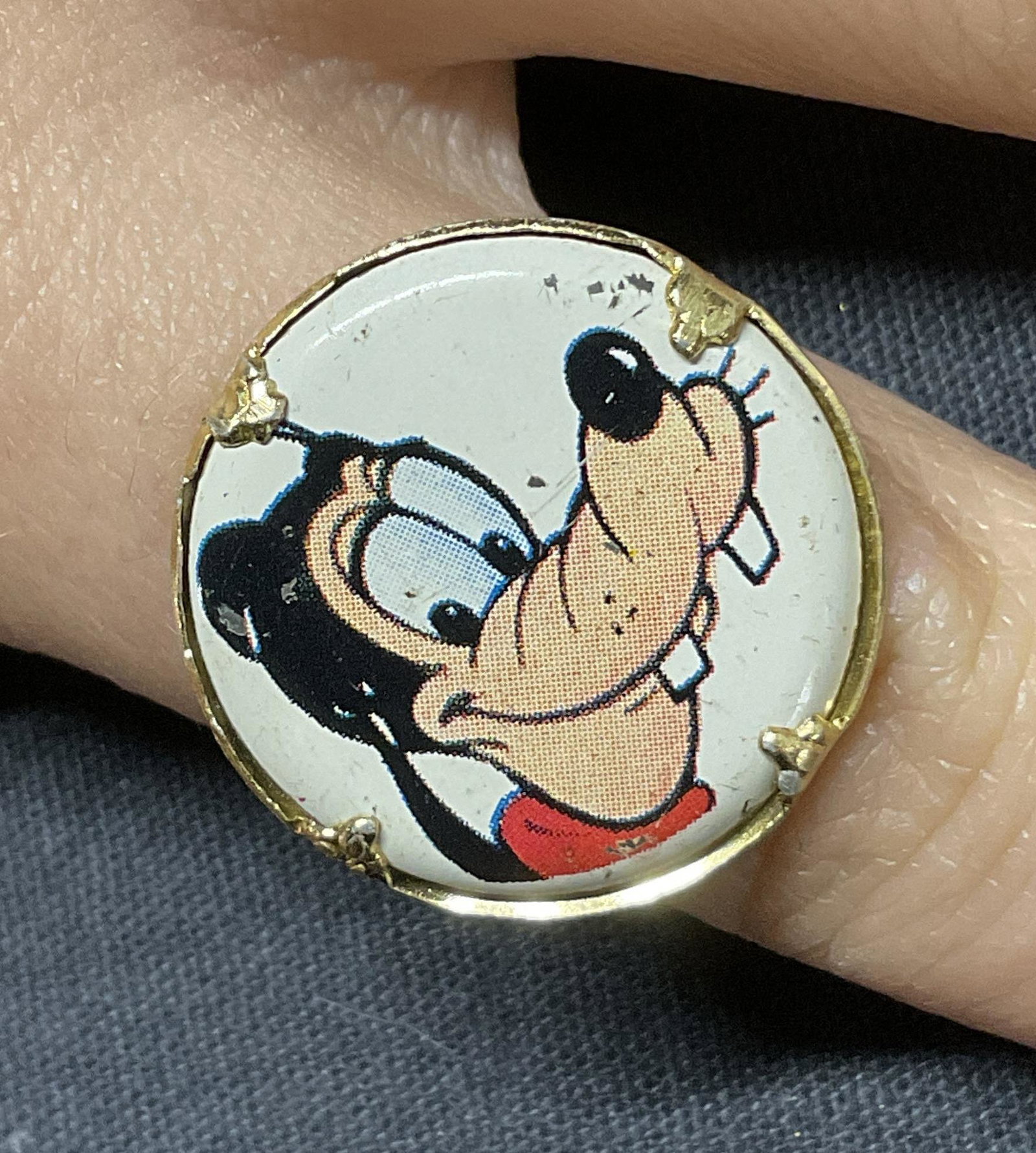 Vintage Goofy Character Ring (1 of 4)