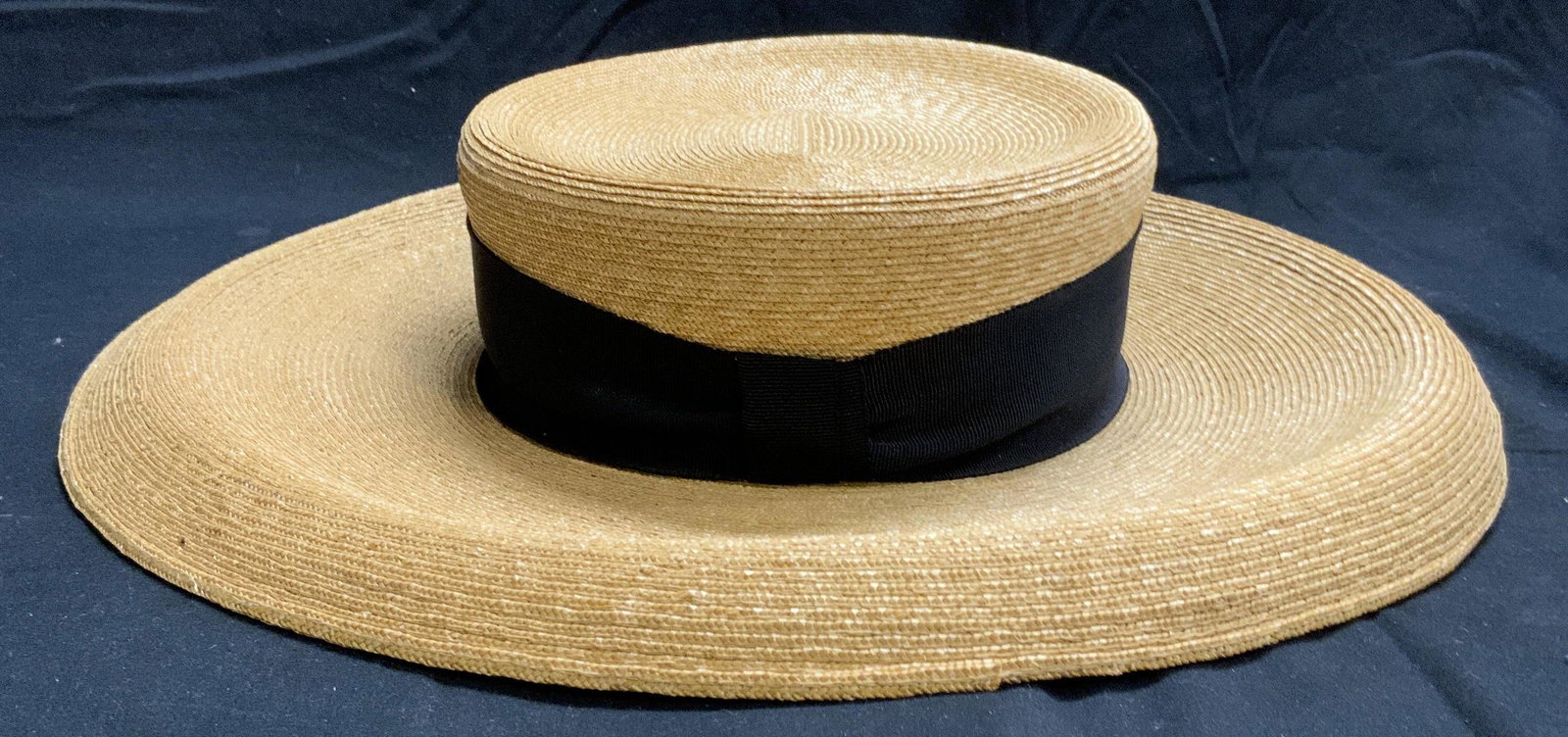 PATRICIA UNDERWOOD Tan Woven Straw Hat (1 of 6)