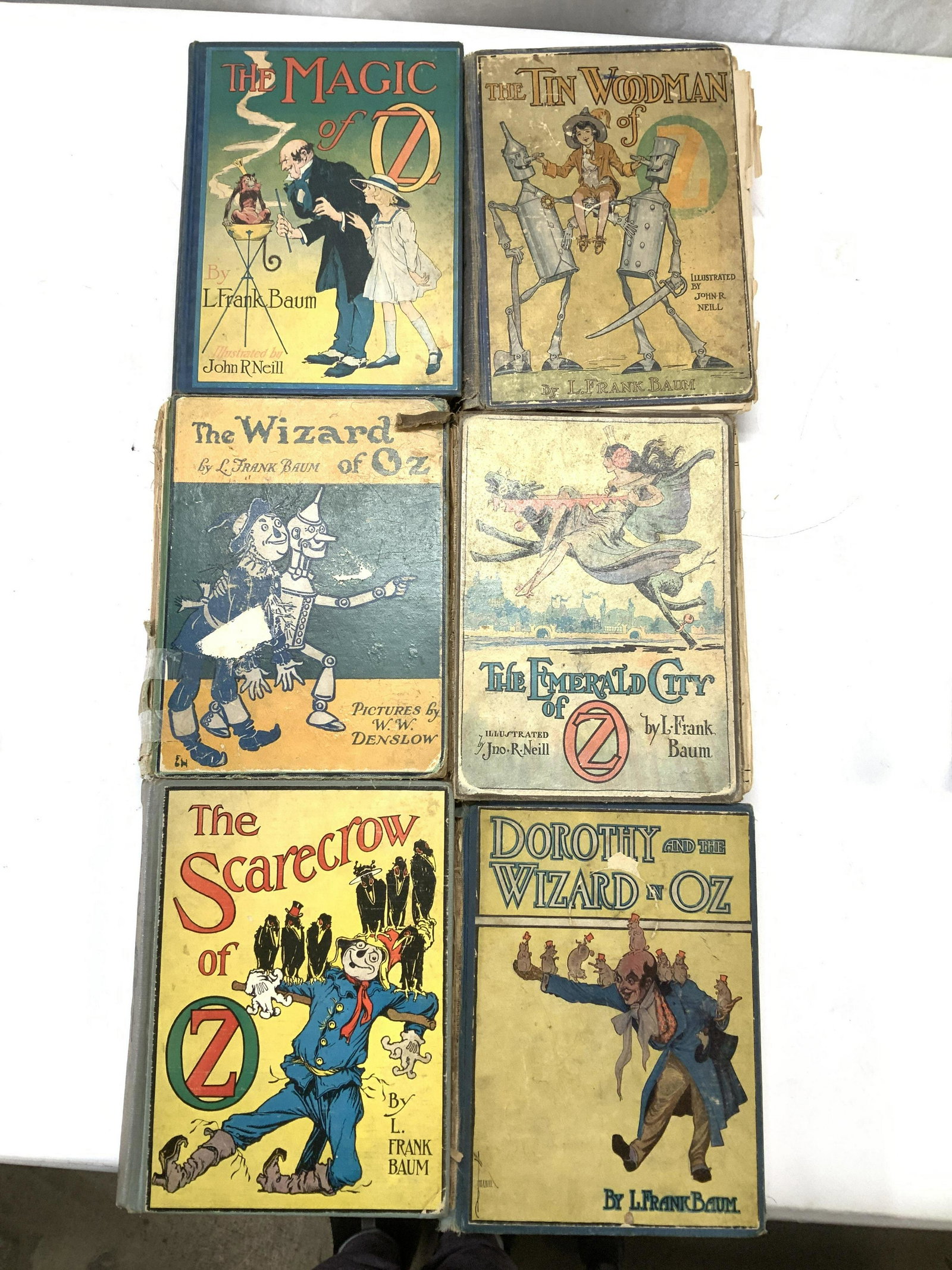 Lot 6 L. Frank Baum Antique OZ Books (1 of 13)