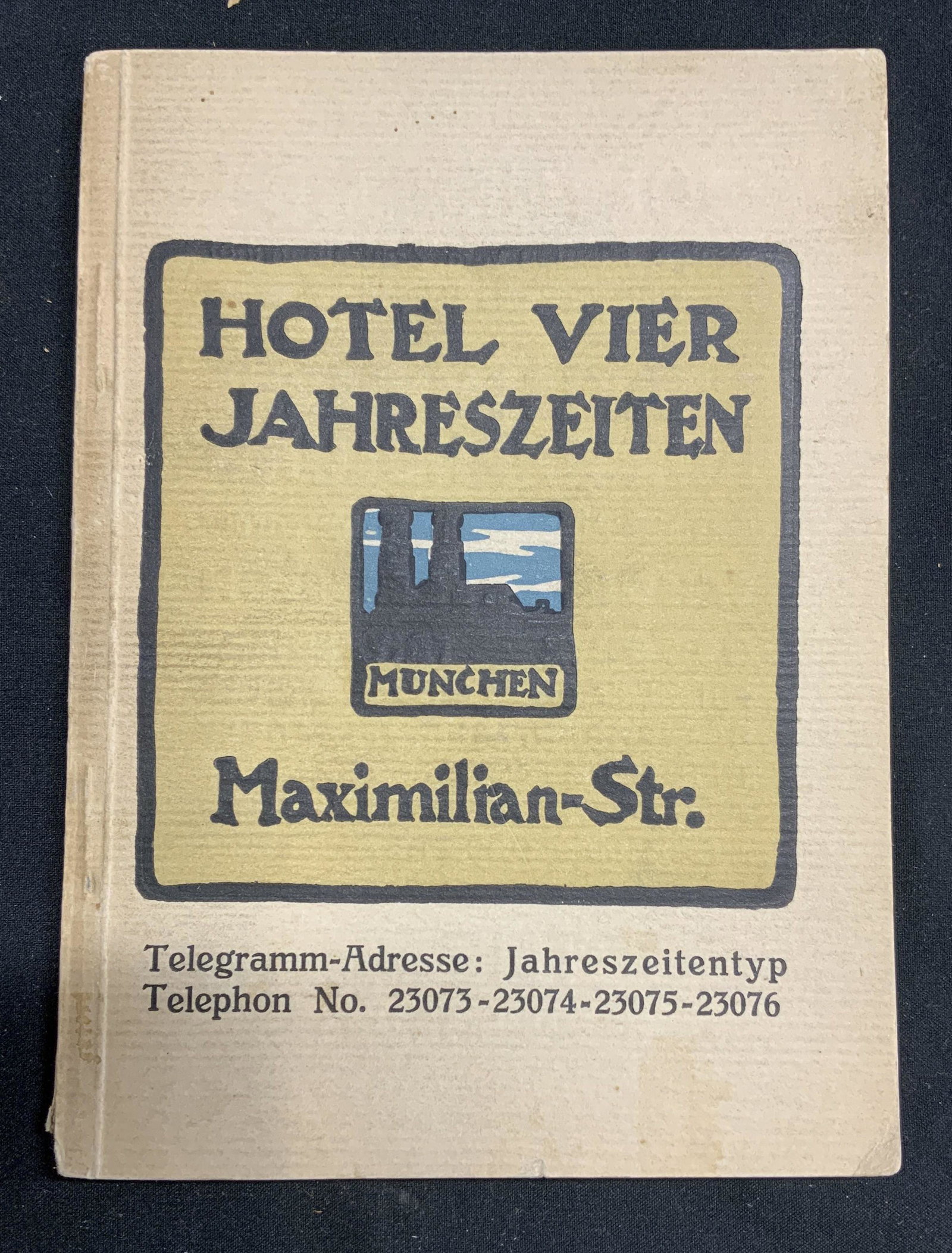 Vintage German Travel Guide, Four Seasons Munich (1 of 5)