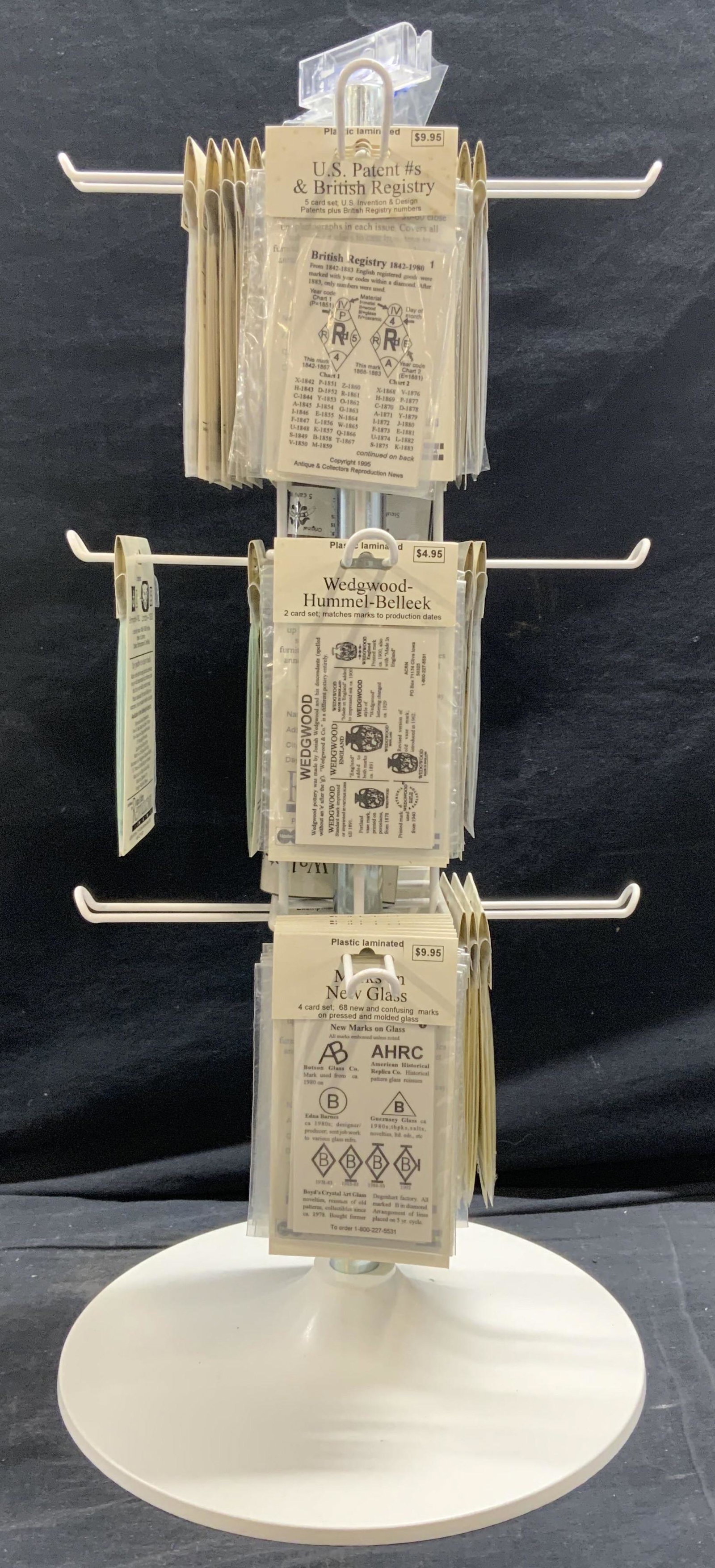 Vntg Display Rack with Trademarks & SilverMark (1 of 8)