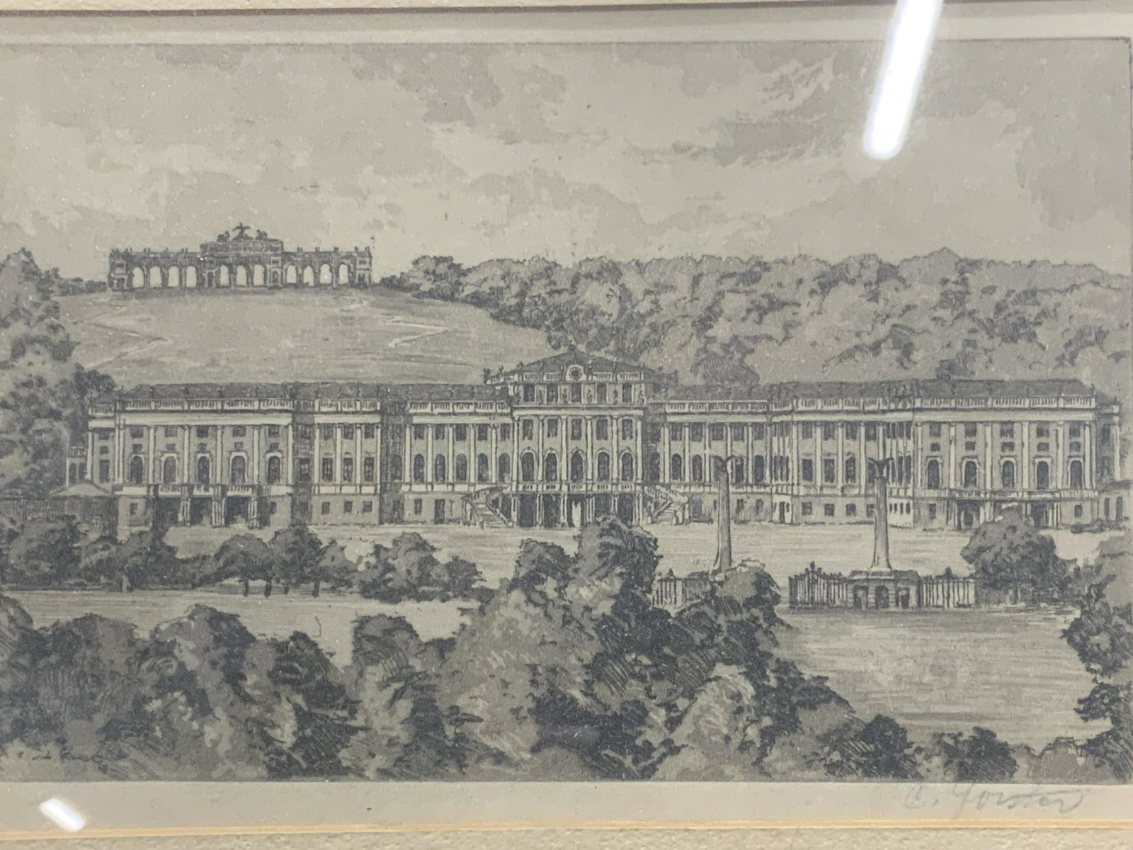 C. FORSTER Signed Antique Engraving (1 of 4)