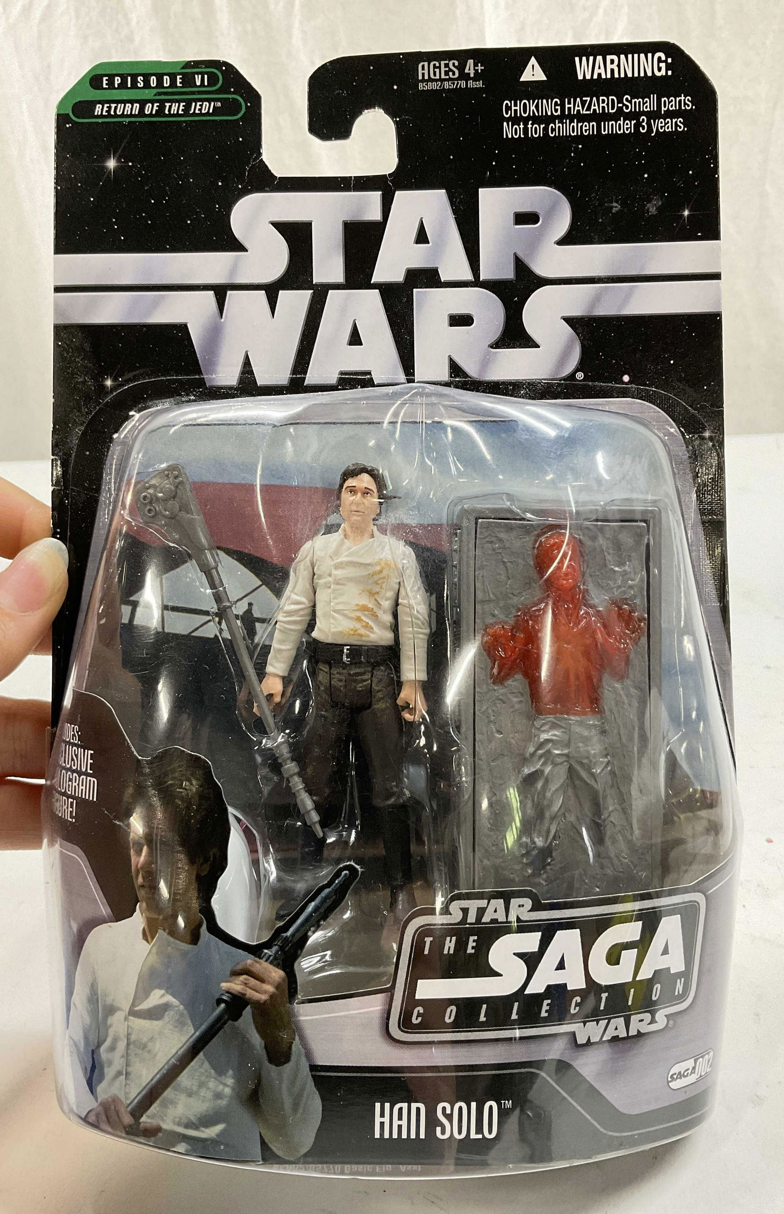 STAR WARS, Hans Solo Action Figure, NIB (1 of 4)