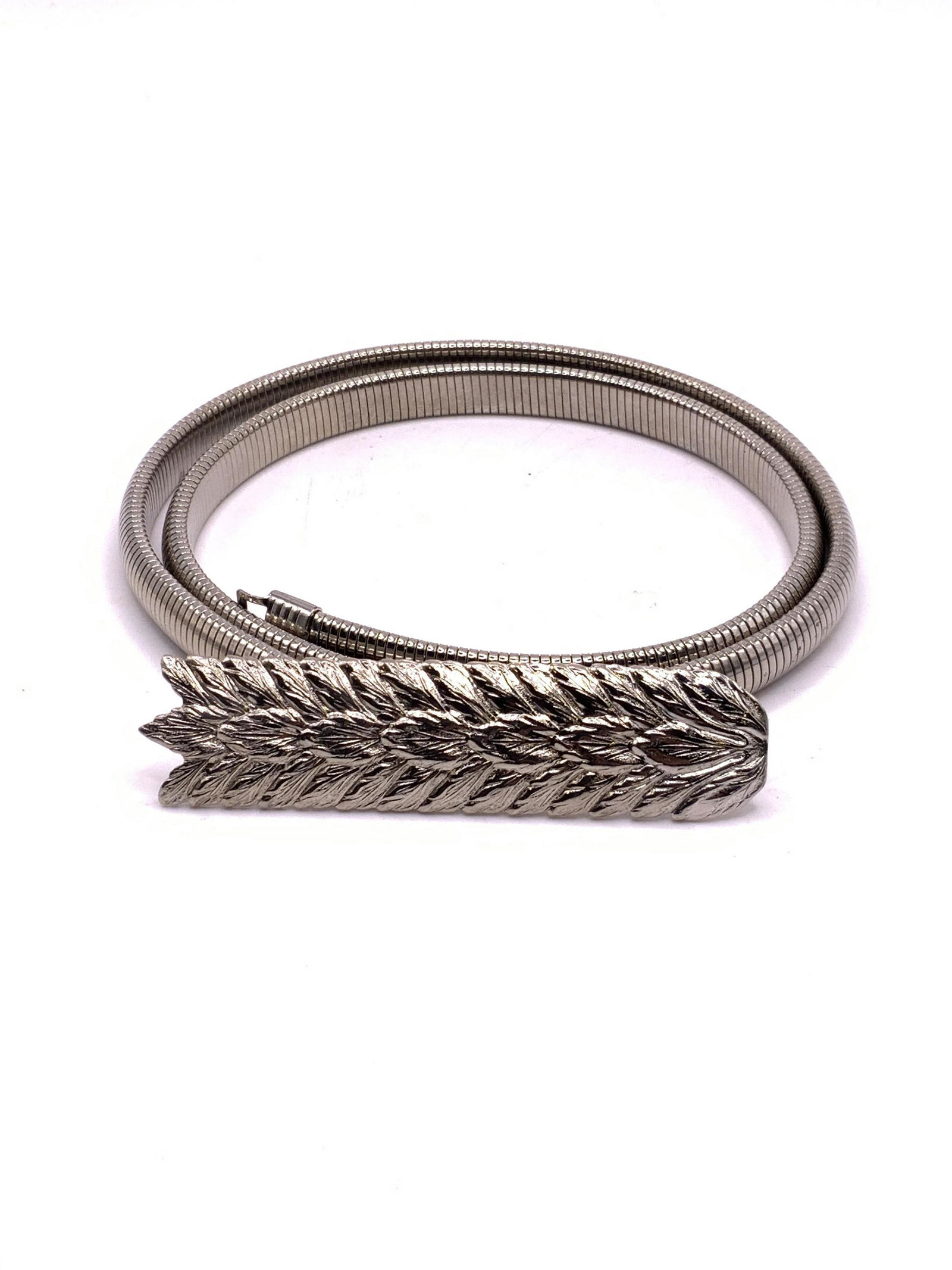 Silver Tone Snake Chain Fashion Belt (1 of 5)