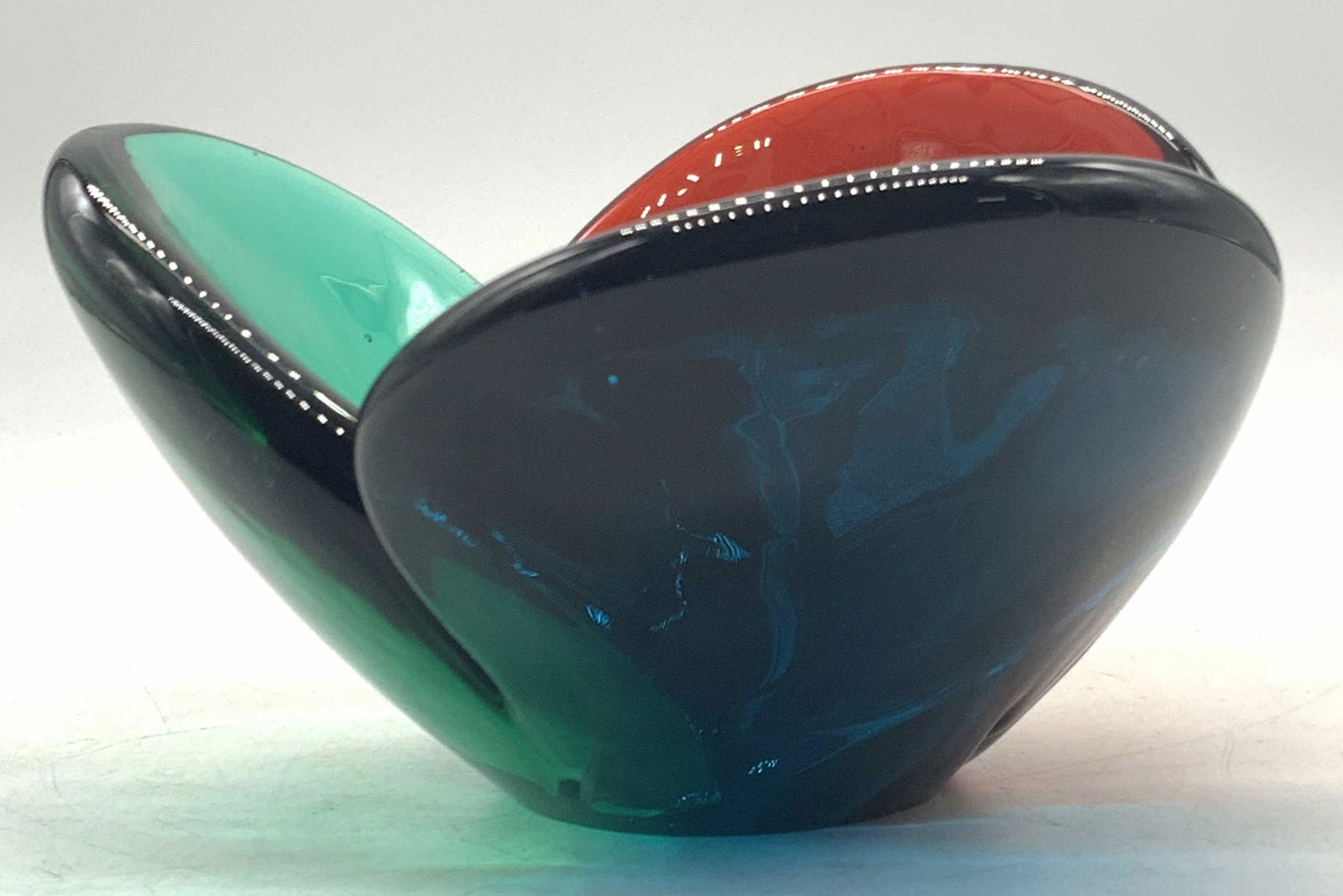 BLENKO Signed Art Glass Bowl (1 of 9)