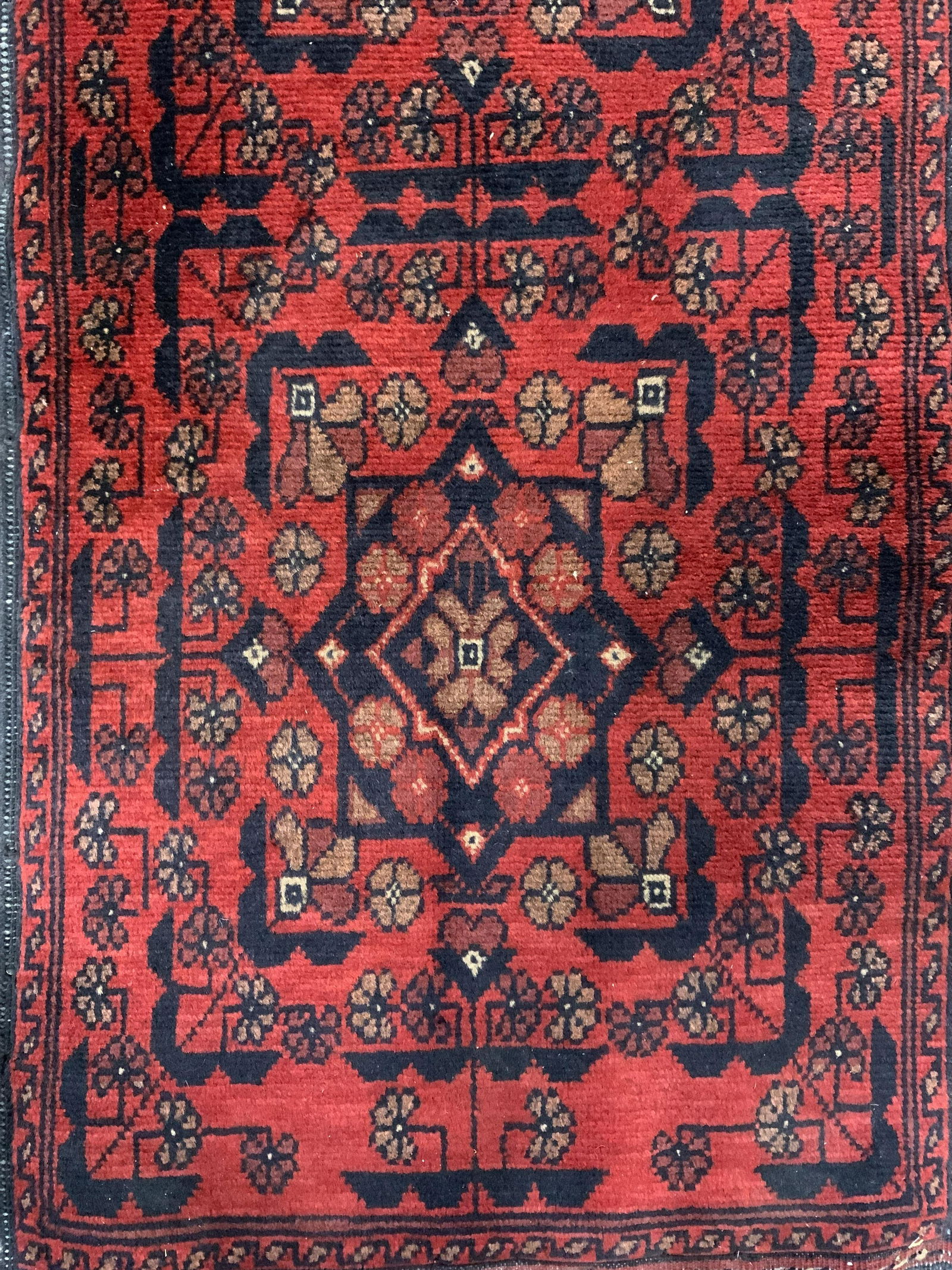 Vintage Handmade Hamadan Persian Wool Runner (1 of 10)
