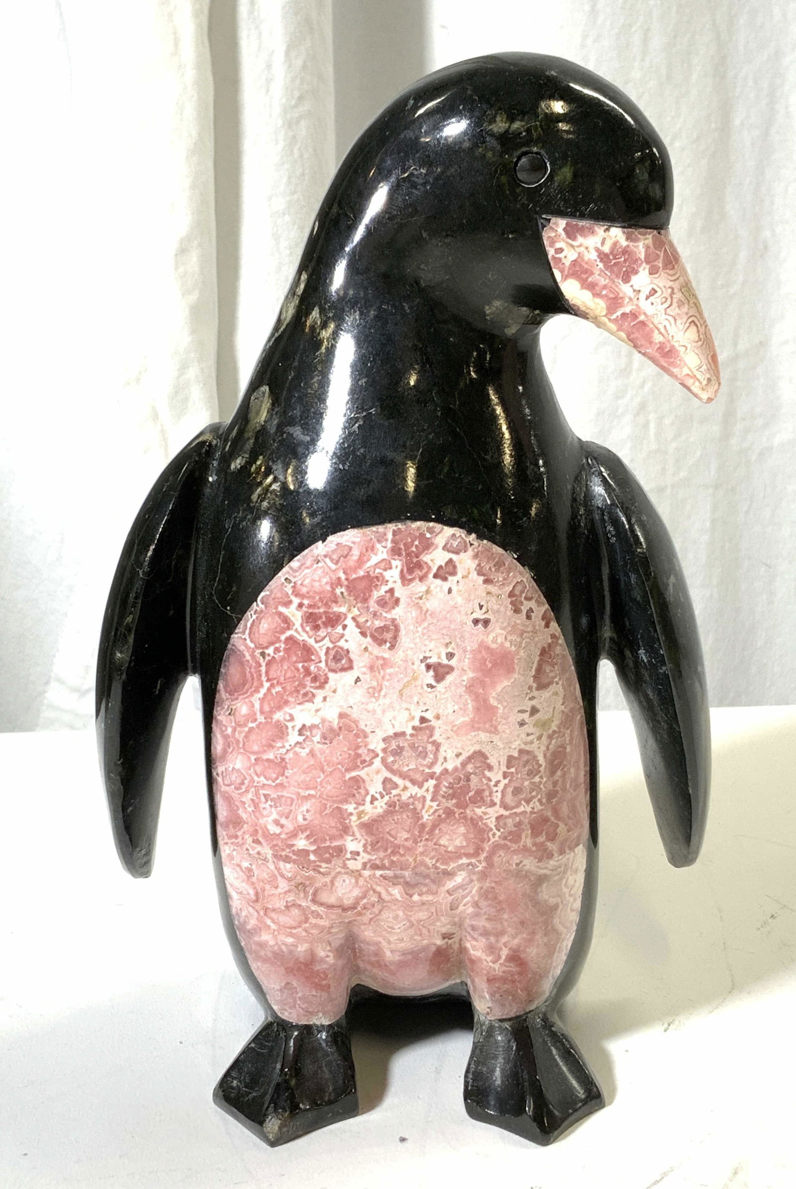 Carved Natural Stone Penguin Figurine (1 of 6)