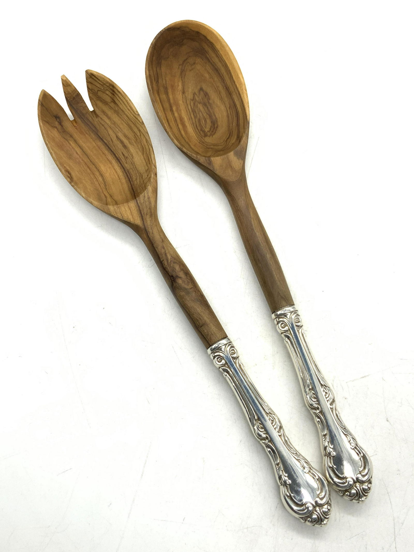 BIRKS Sterling Handle & Wooden Utensils (1 of 8)