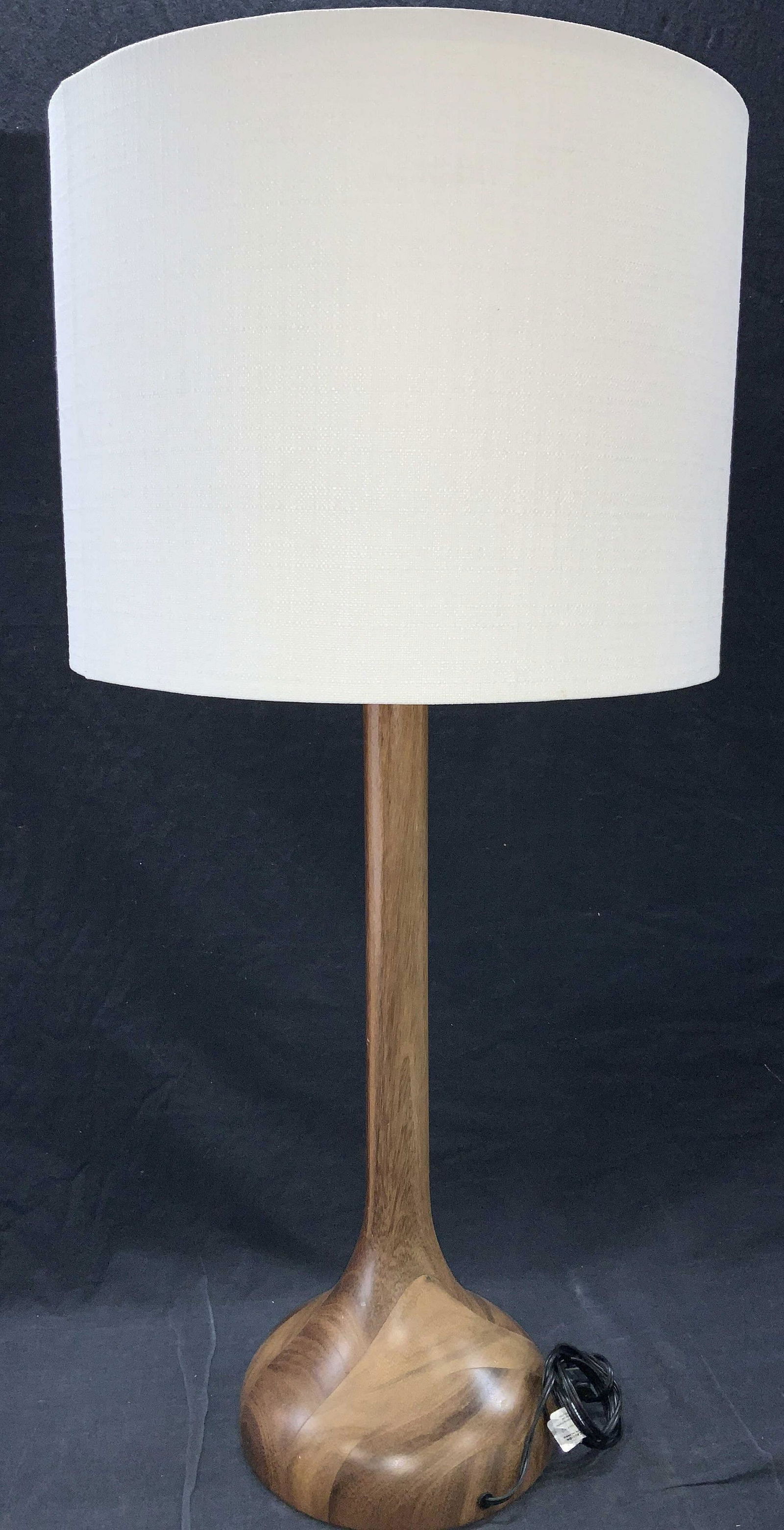 MCM Teak Wood Tabletop Lamp (1 of 8)