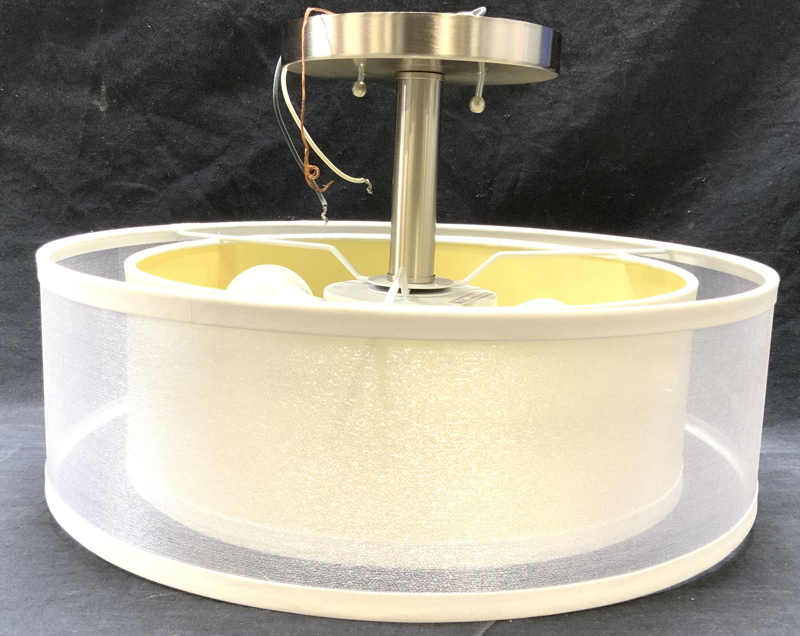 MCM 3 Light Drum Light Ceiling Light (1 of 10)