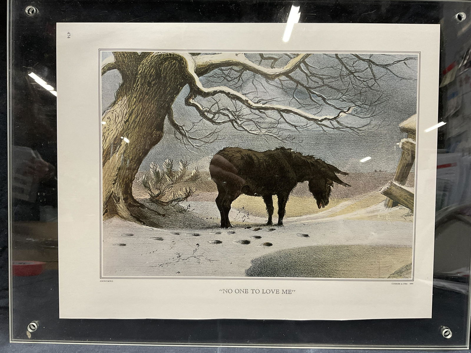 2 Sided Bookplate Lithographs Within Acrylic (1 of 7)