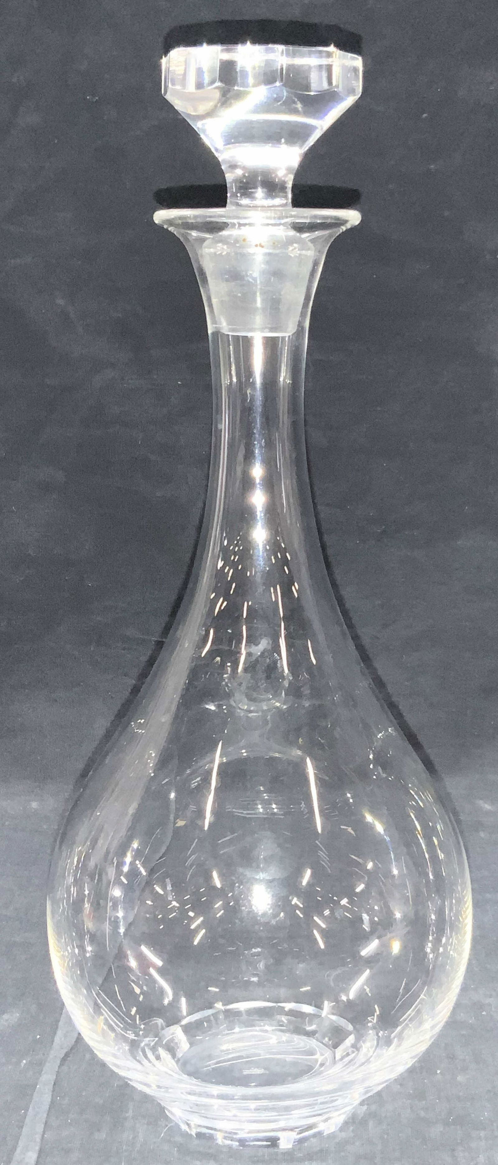 LALIQUE Crystal Tear Drop Decanter, France (1 of 7)