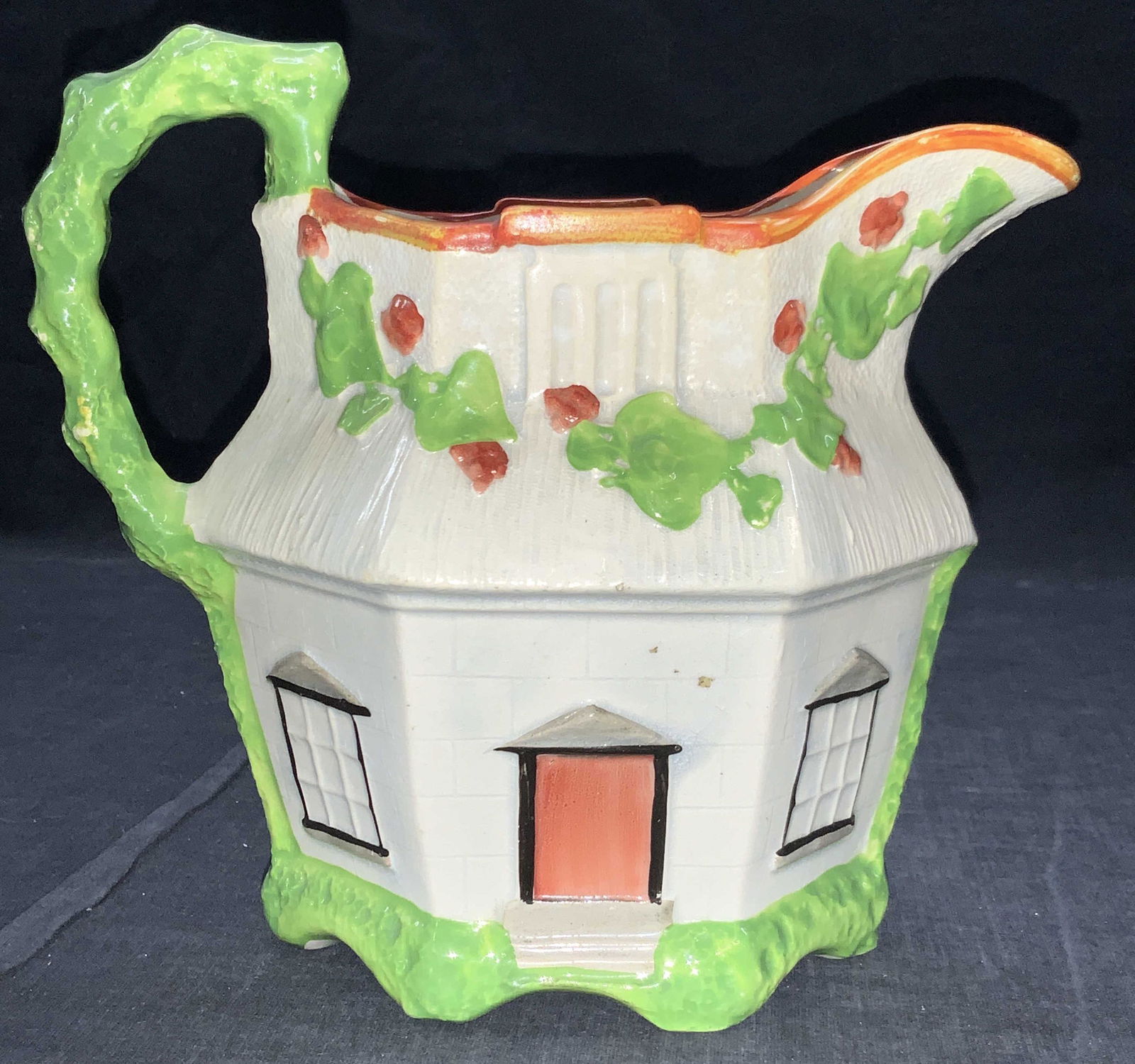 Vintage Artisan Crafted Ceramic English Pitcher (1 of 9)