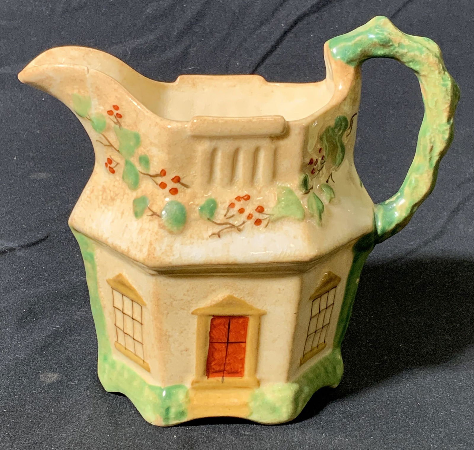Antq Staffordshire Style English Architectural Jug (1 of 6)