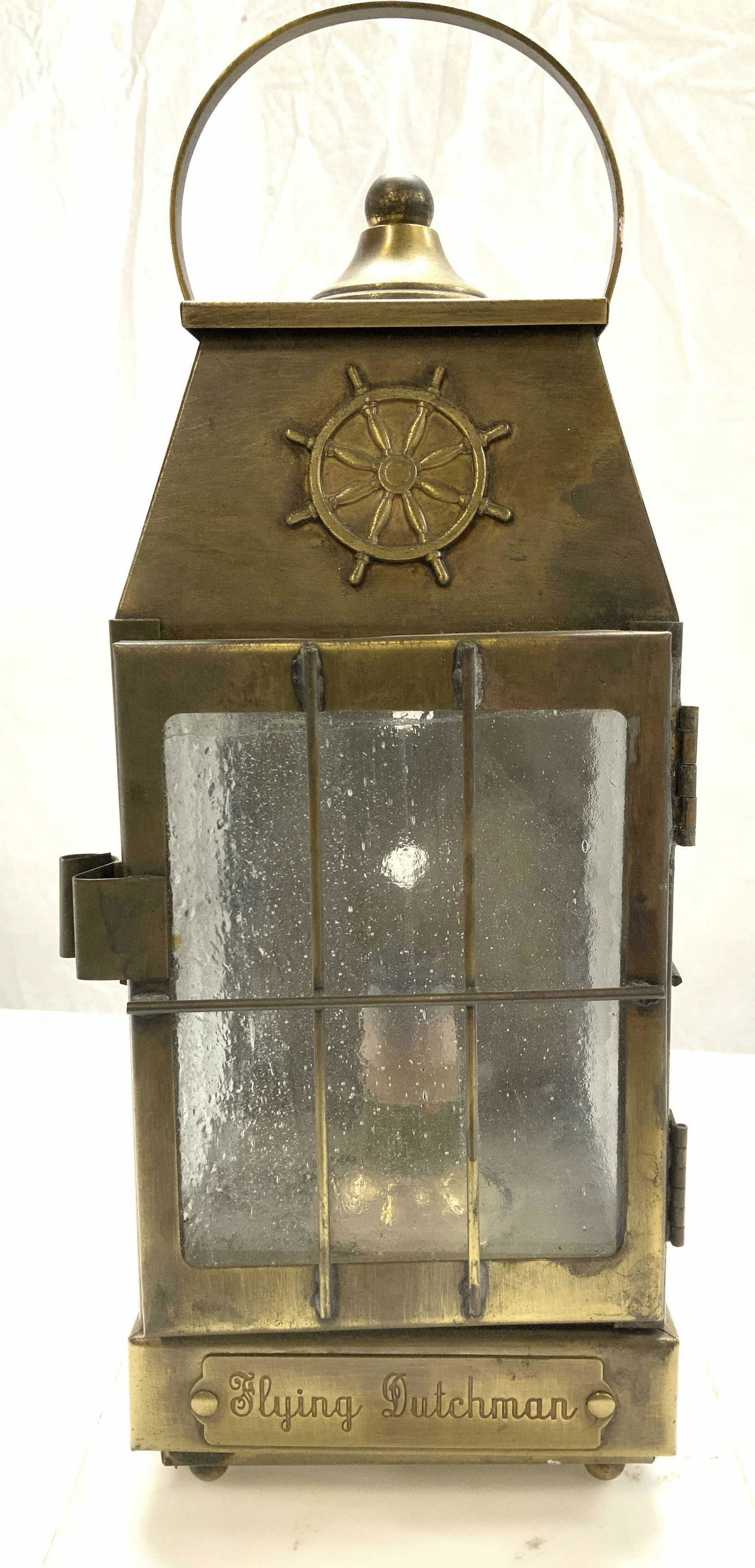 Flying Dutchman Nautical Metal Lantern Sconce (1 of 7)