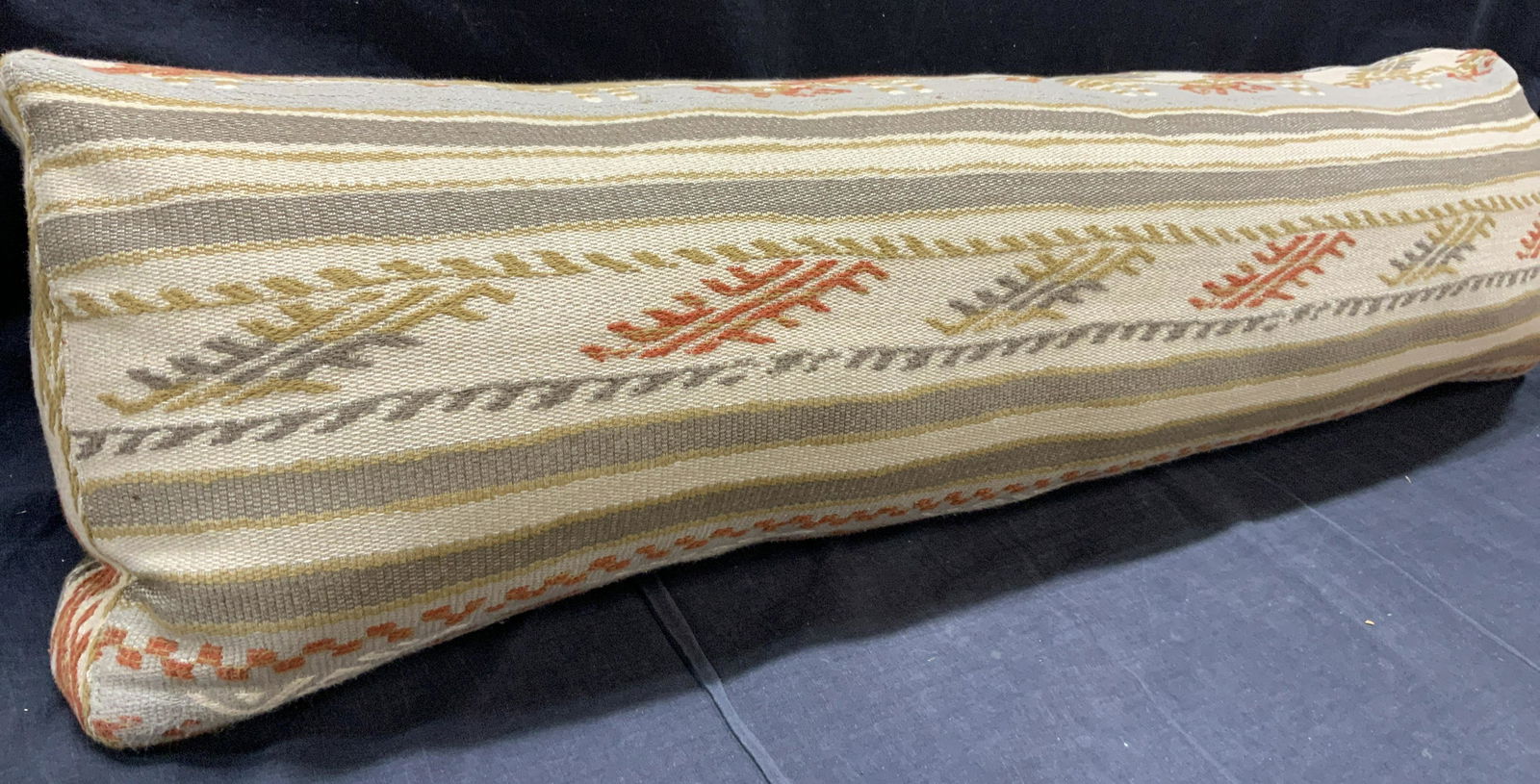 Vintage Feather Downed South Western Body Pillow (1 of 7)