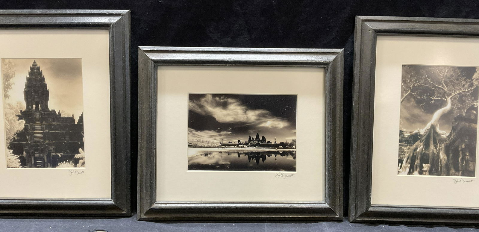 Set 3 East Asian Signed Photographs (1 of 7)