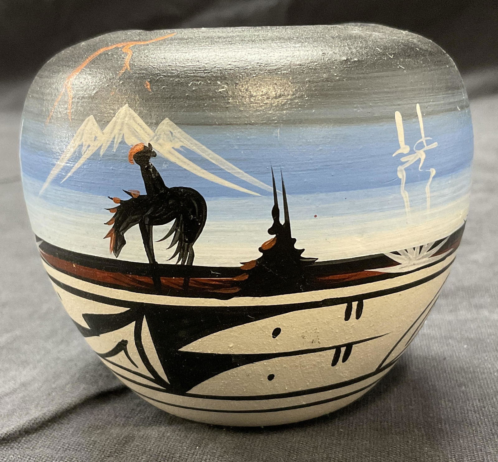 Miniature Signed Handmade Vase (1 of 6)